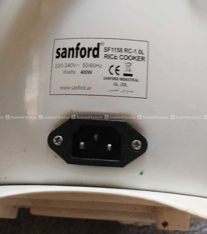 Sanford SF1158RC 1L Rice Cooker – 400W 5