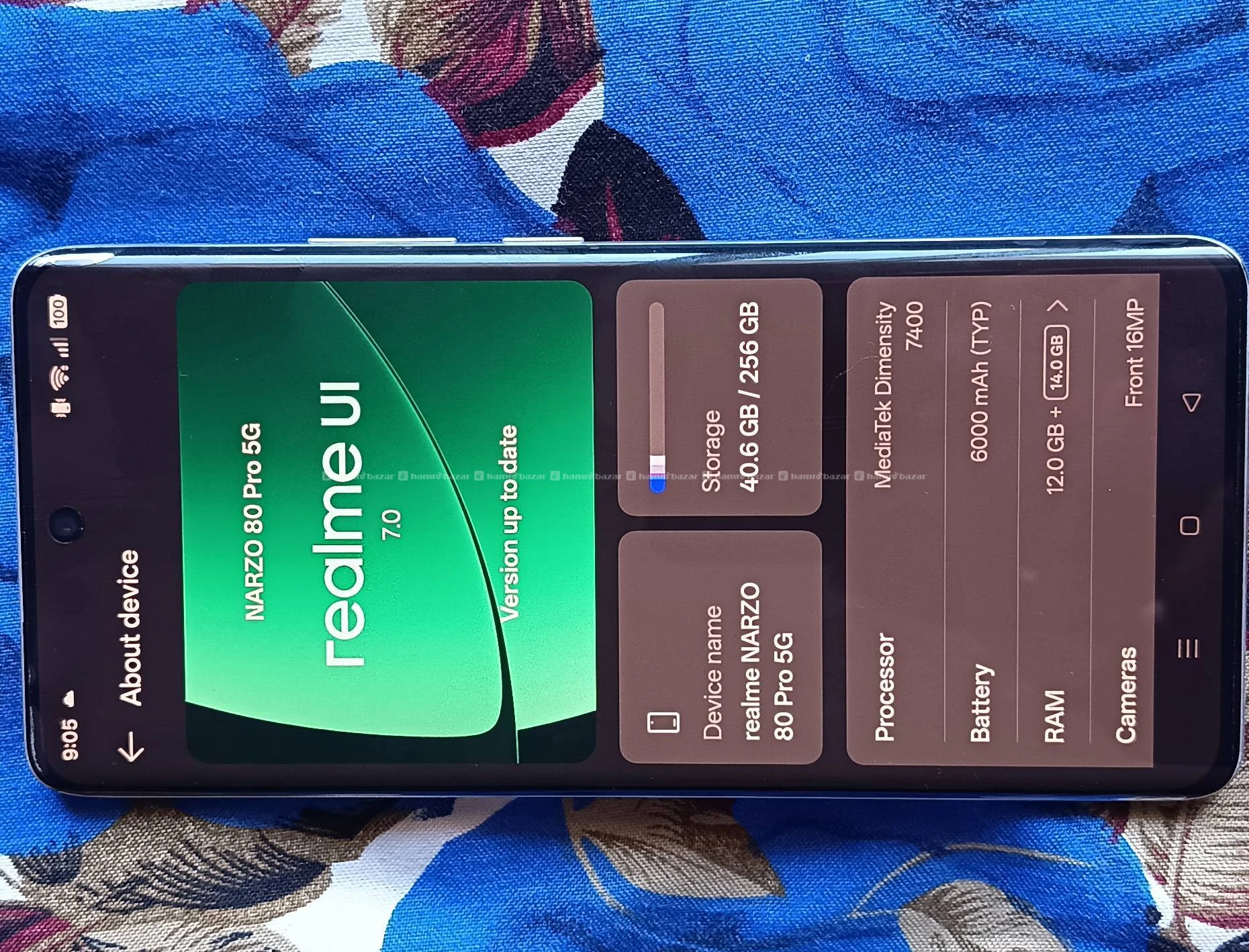 Realme Narzo 80 pro 5g (12/256) 4