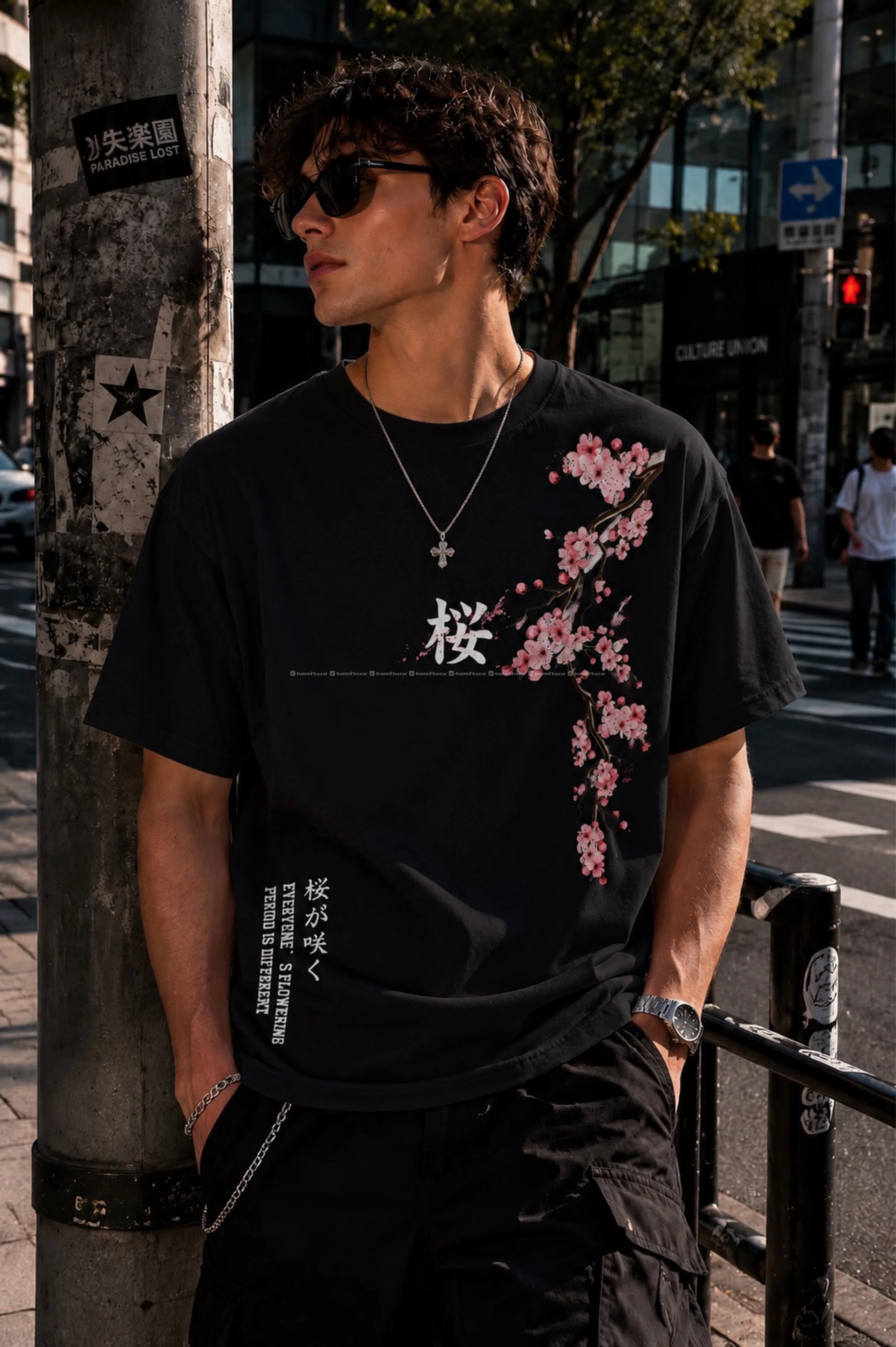 Sakura Bloom T-Shirt –Japanese Inspired Streetwear 3