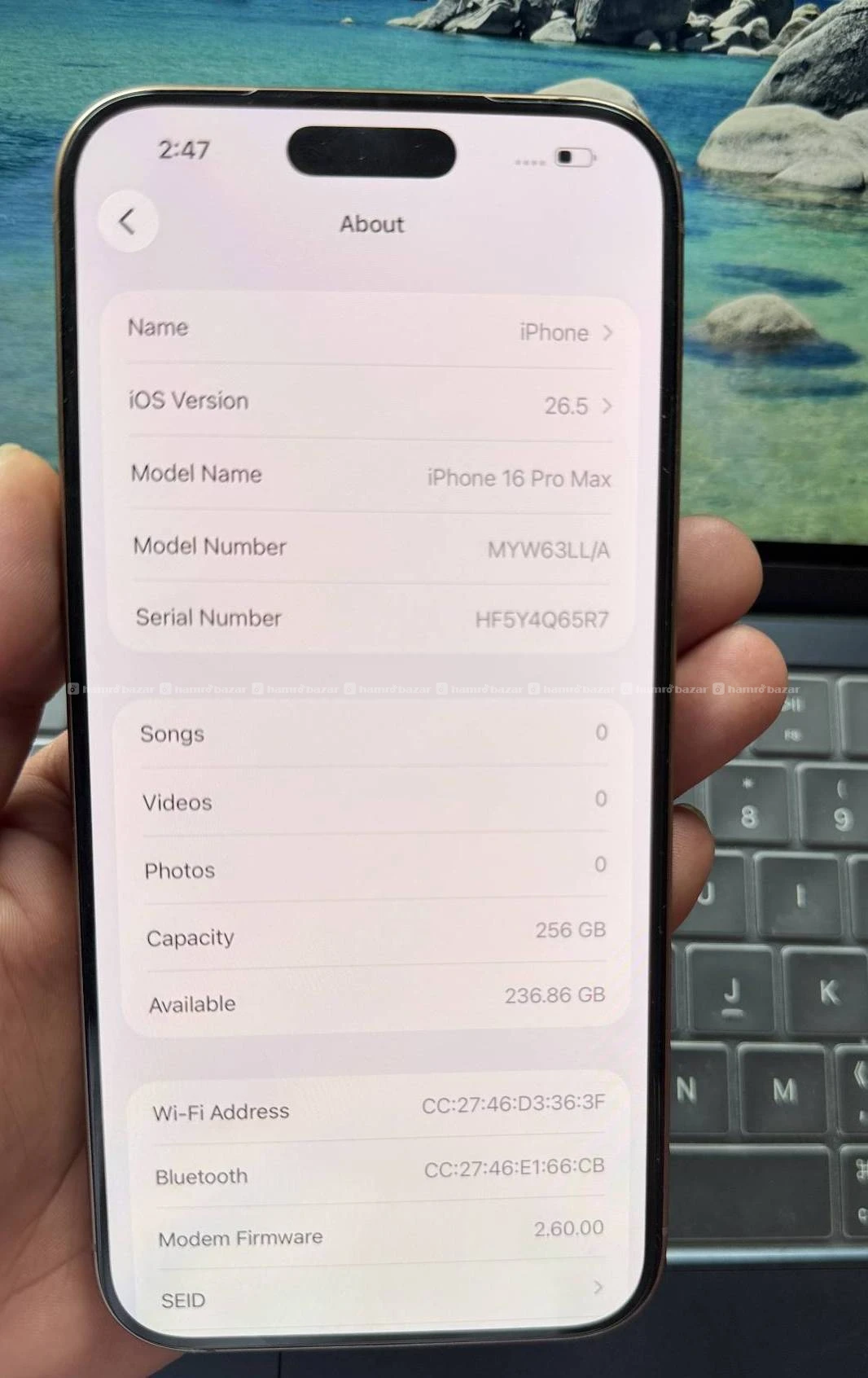 Iphone 16pro max on sell 2