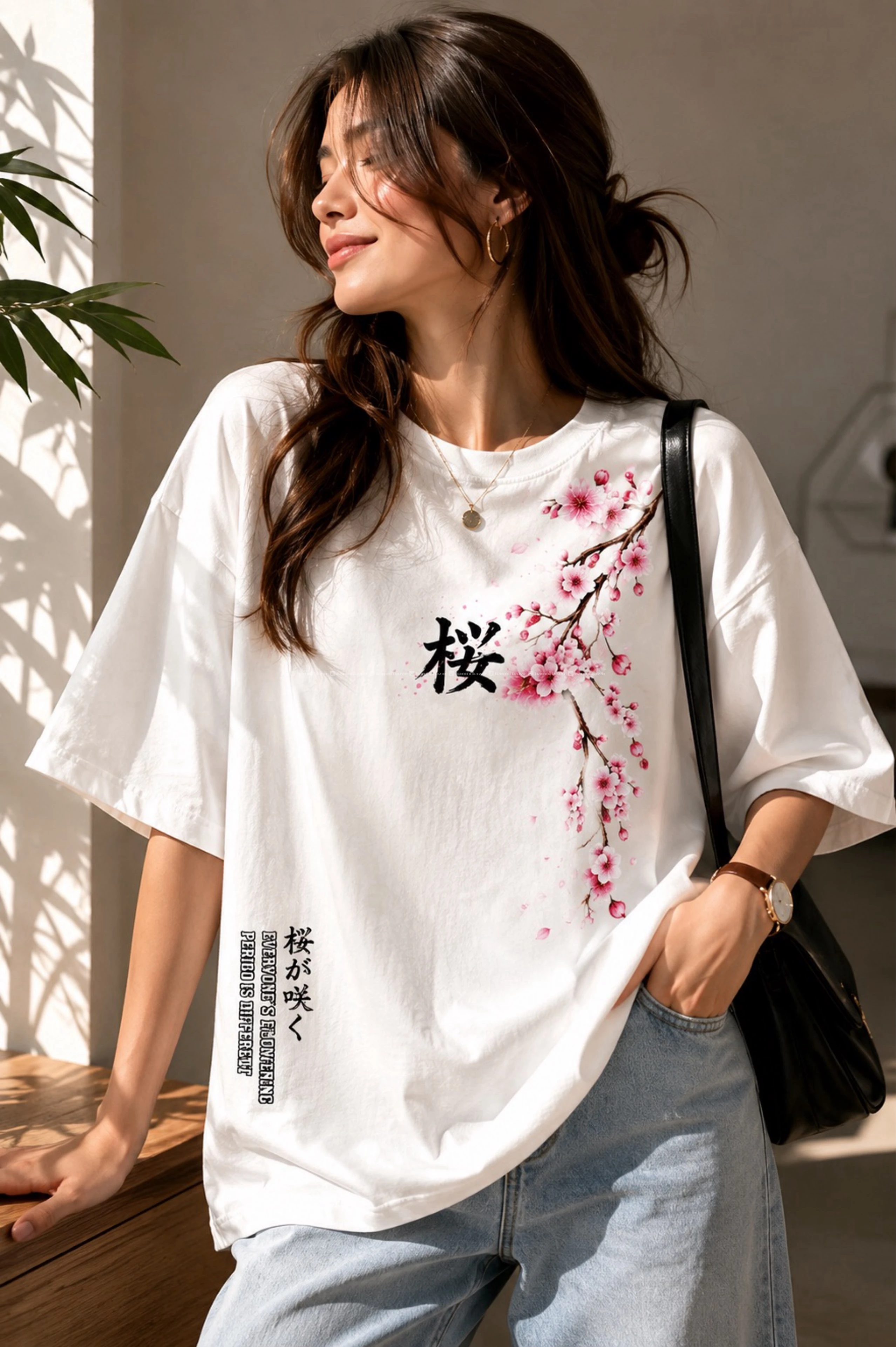 Sakura Bloom T-Shirt –Japanese Inspired Streetwear 4