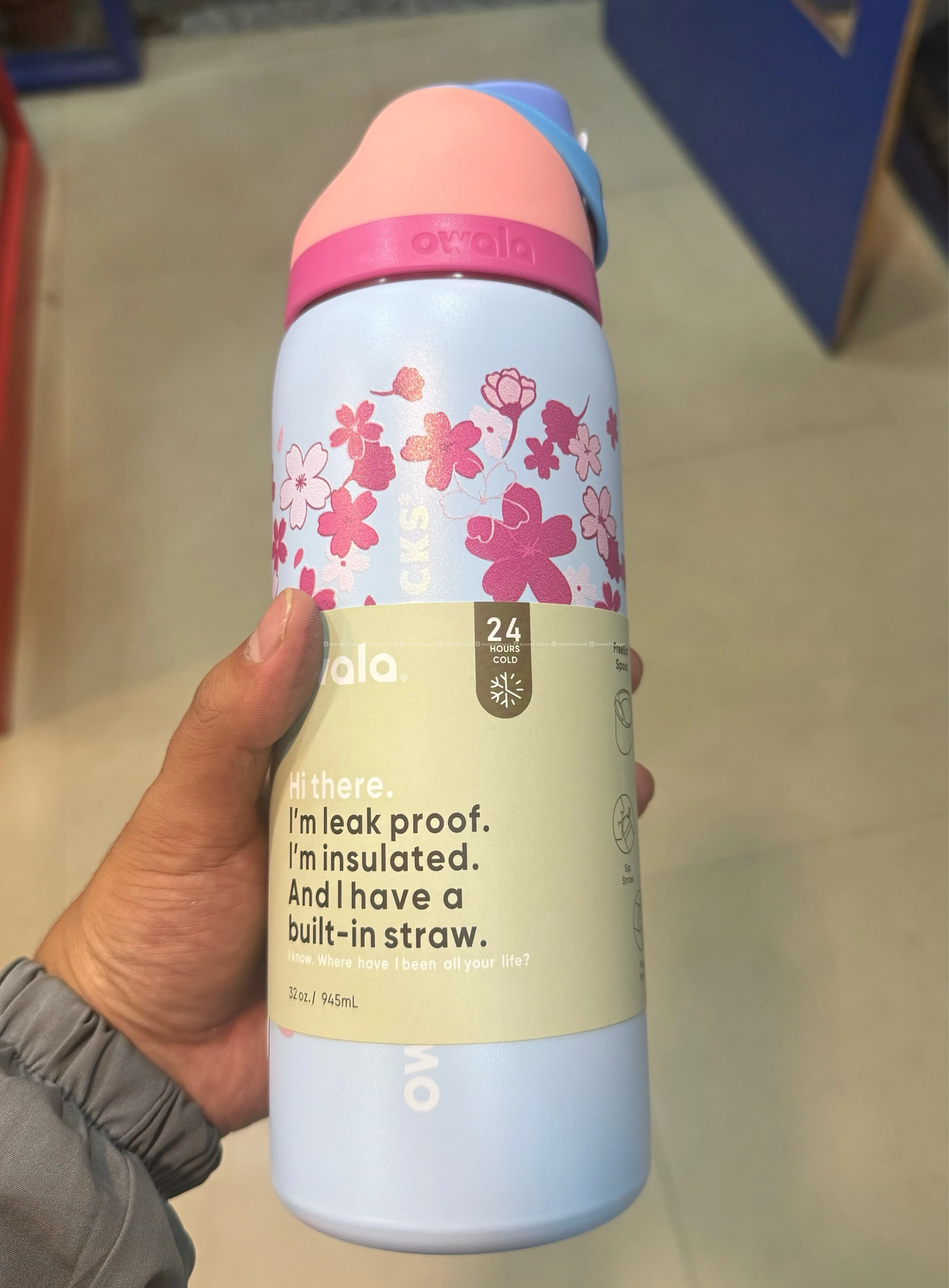 Owala 32oz/950ml-Original Style Leak Proof 24HCold 2