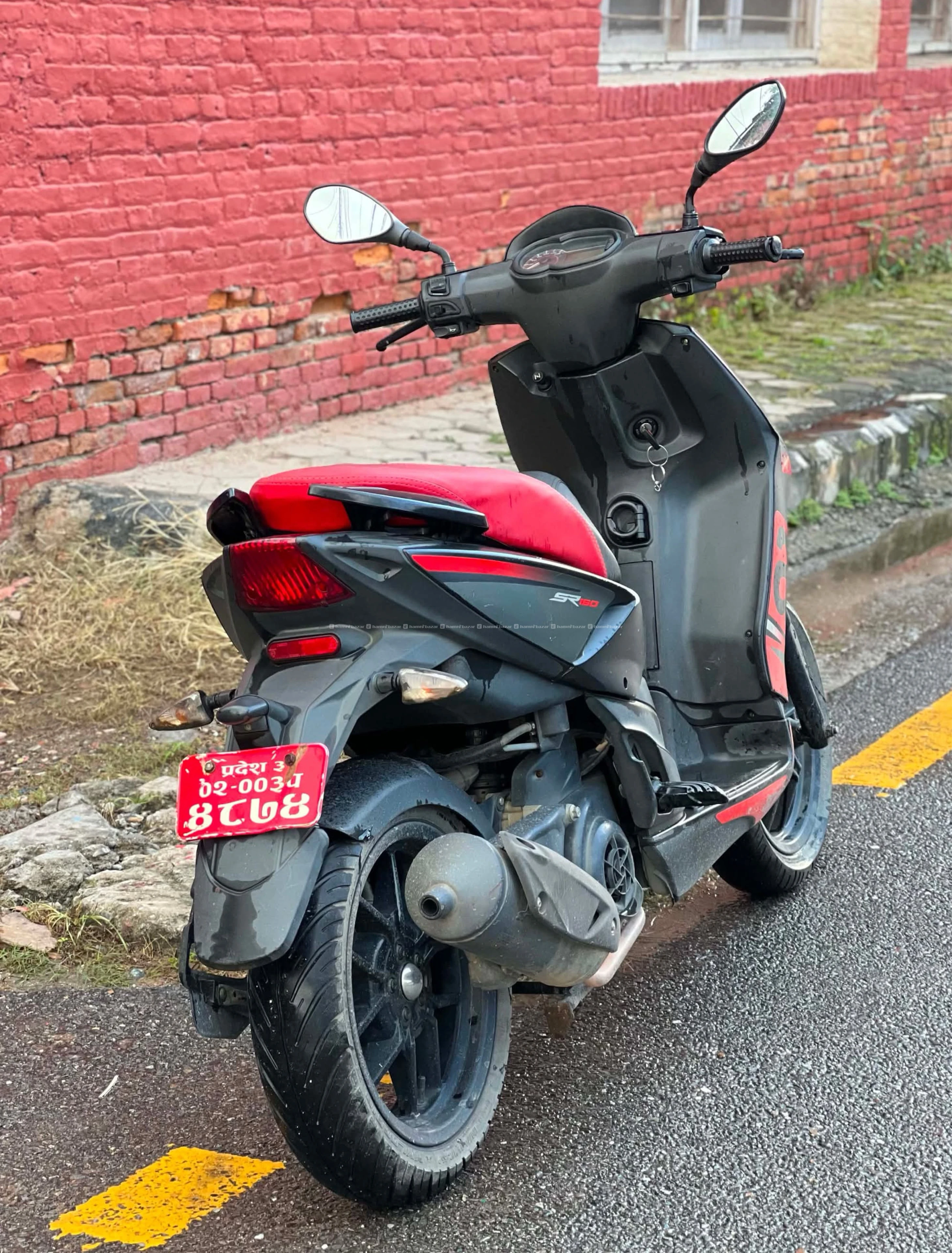 Aprilia Sr150 103Lot 2018 last model single hand 4
