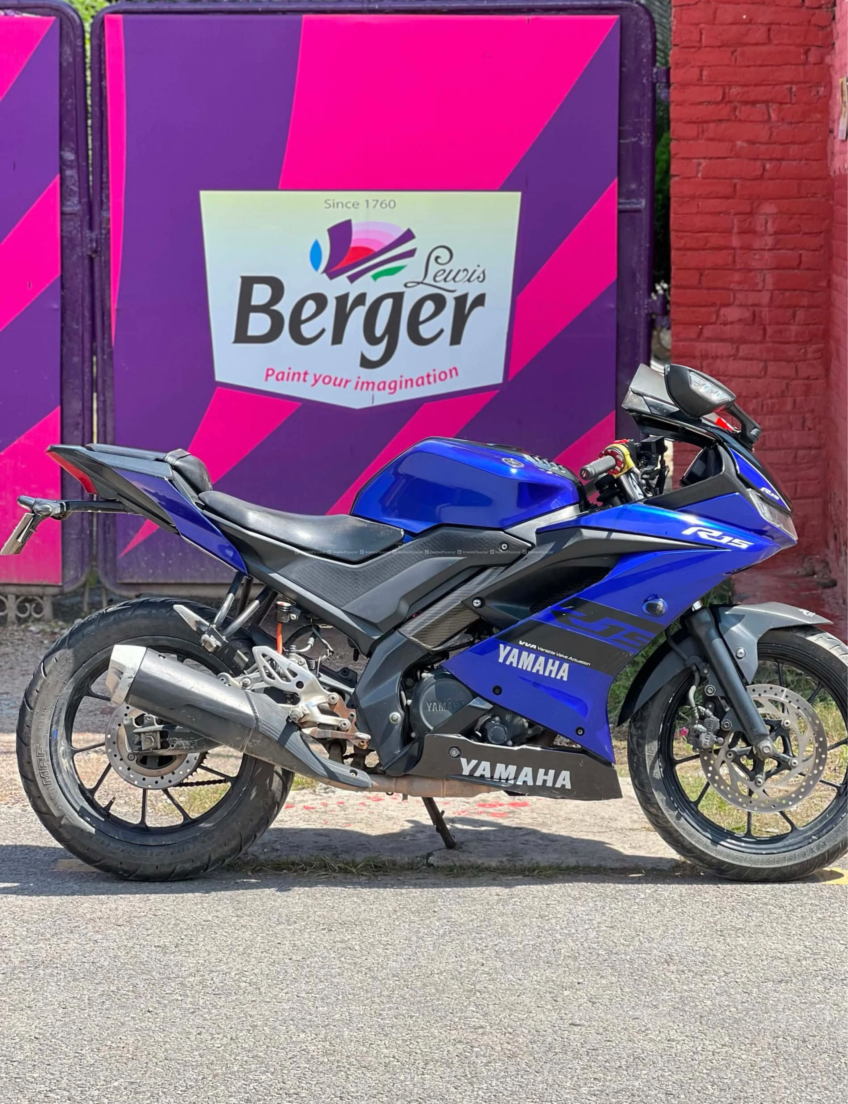 Yamaha r15v3 104Lot 2019 model run 28k km 3