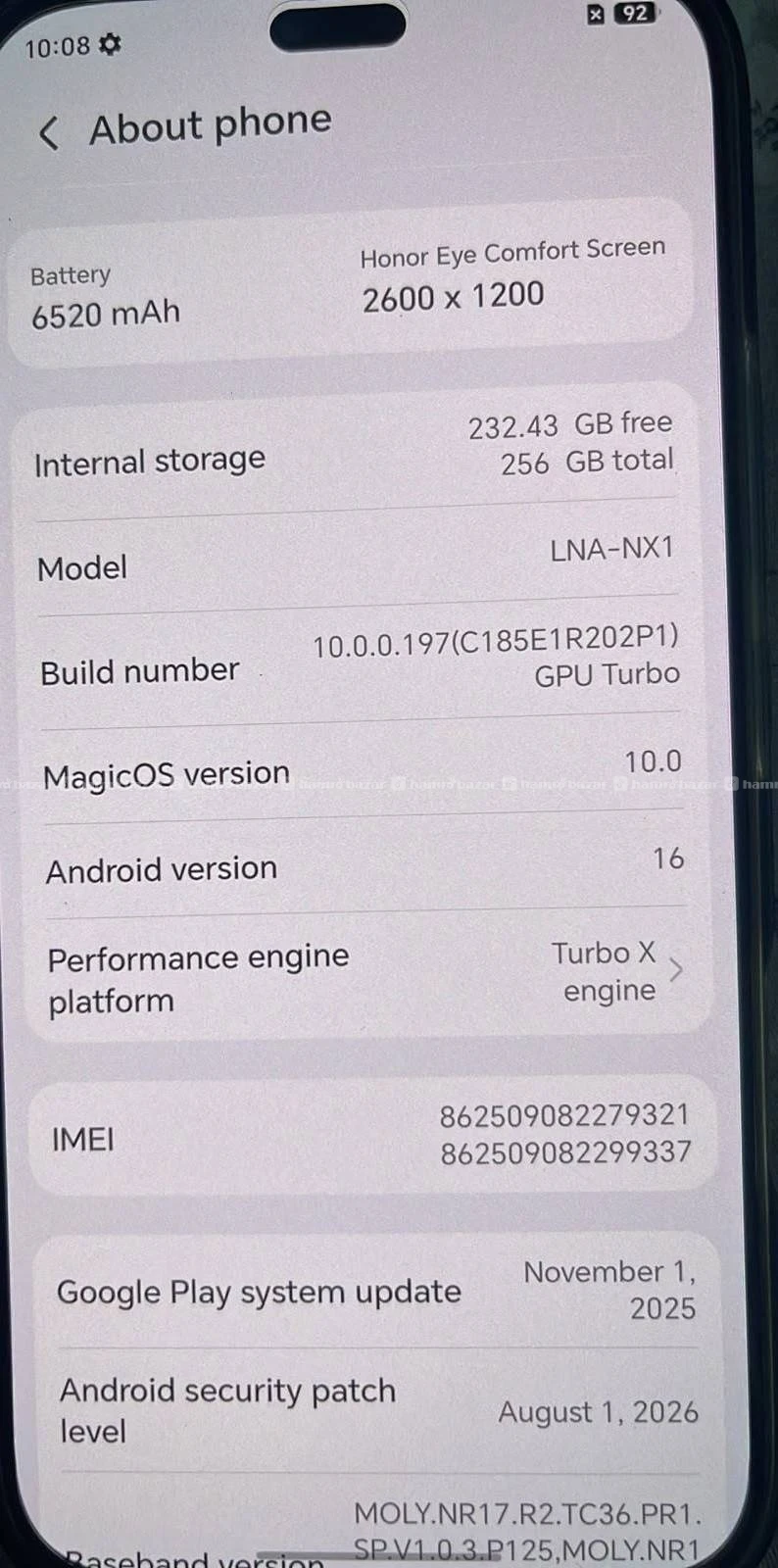 Honor xlite 600 3