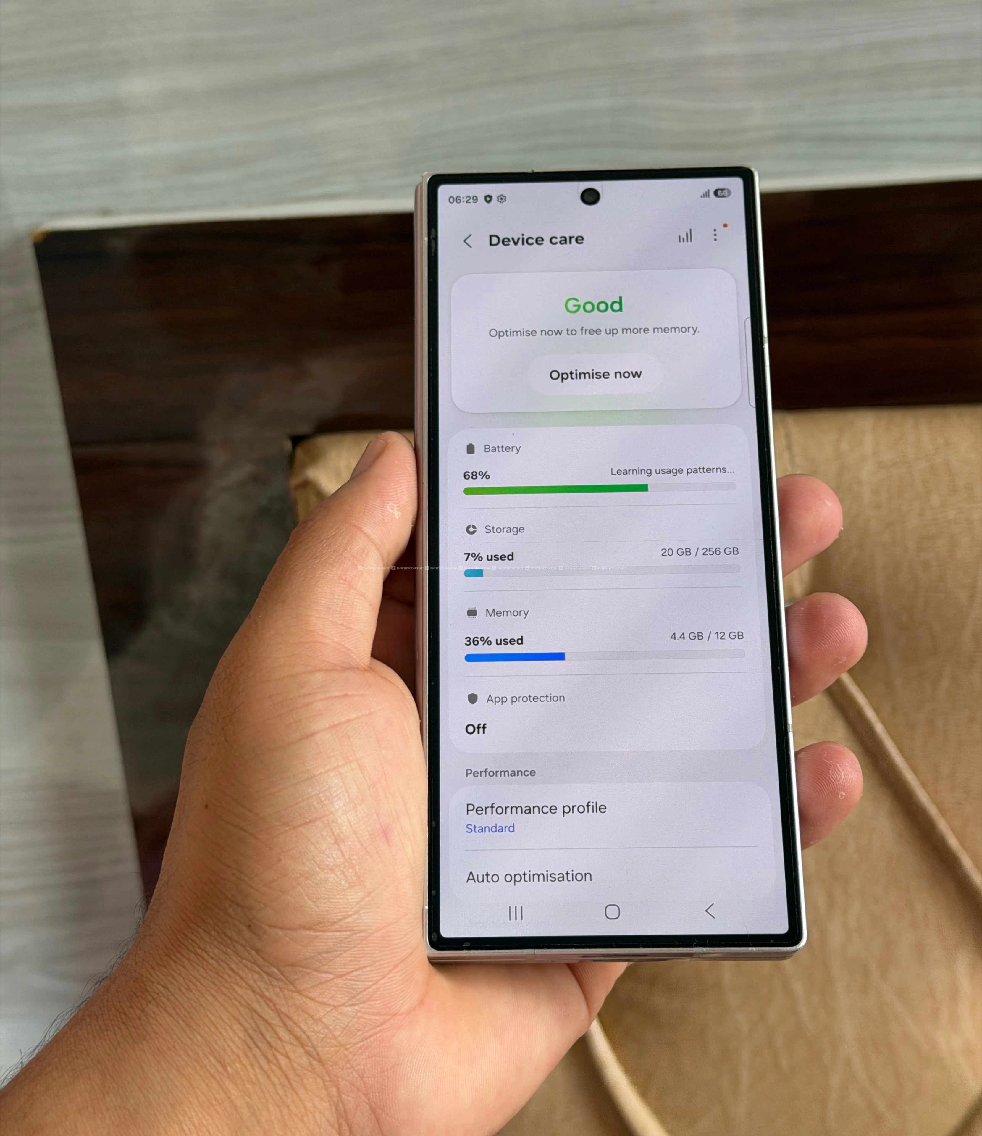 Samaung Zfold 6 ( 12-256gb )
Available for sell 4