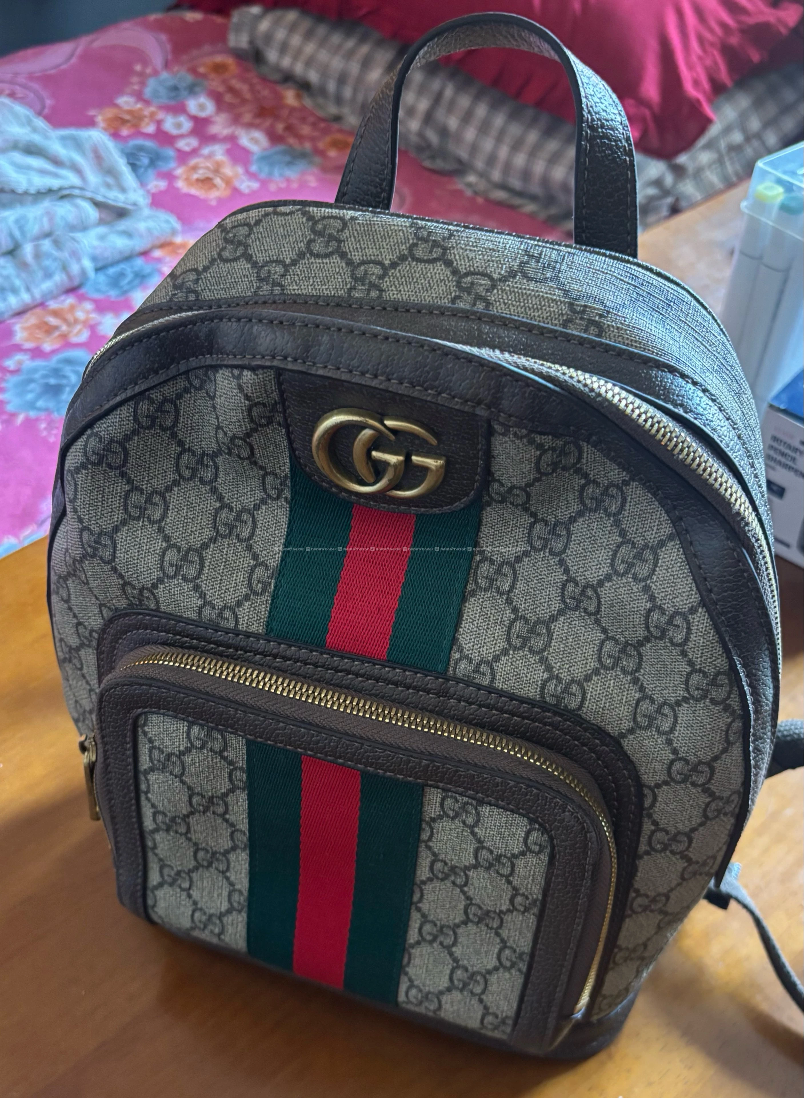 Gucci Ophidia Small GG Supreme Backpack (547965) 3