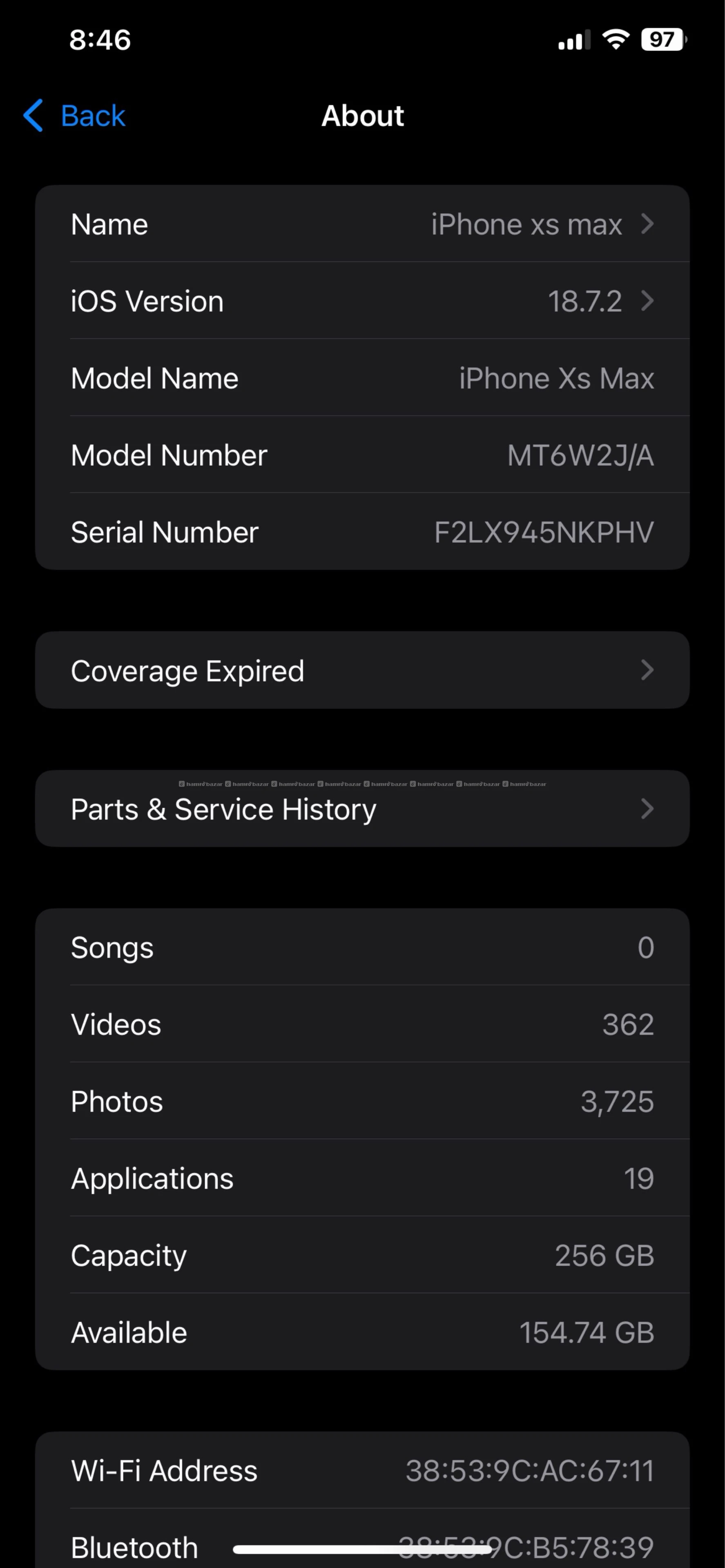 Iphone xs max 256gb 3
