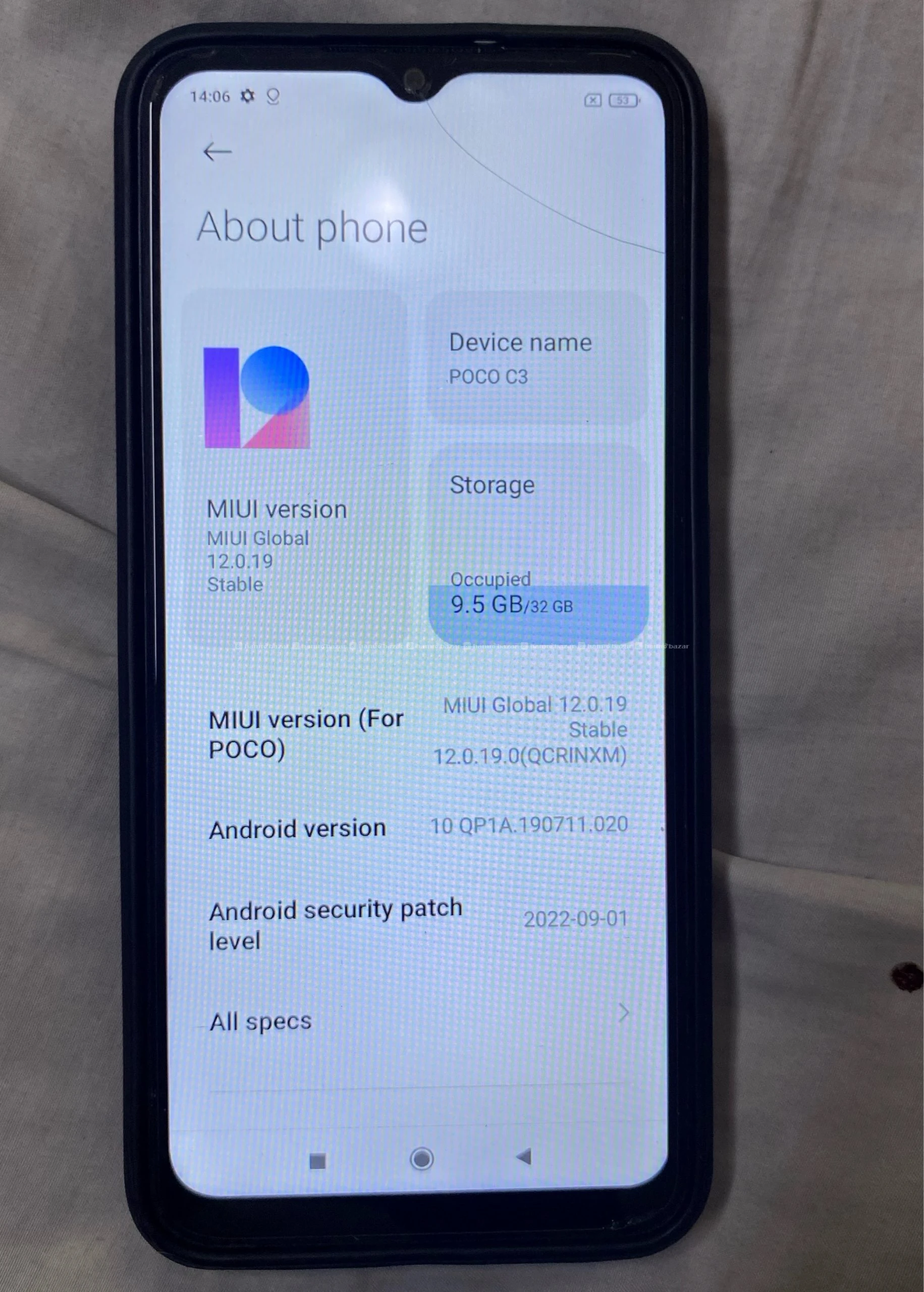 Poco c3 3/32 3