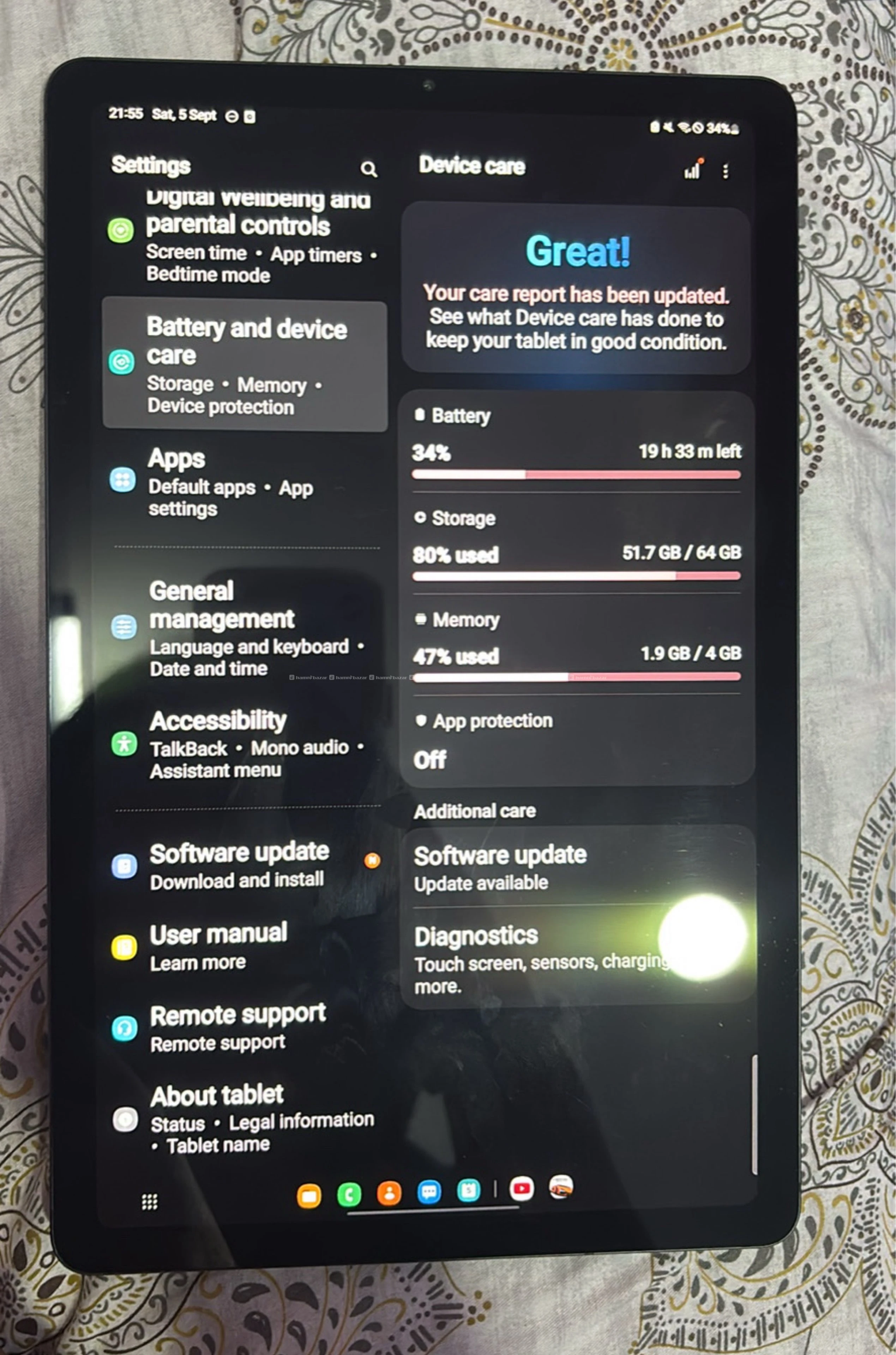 Samsung galaxy tab s6 lite 2