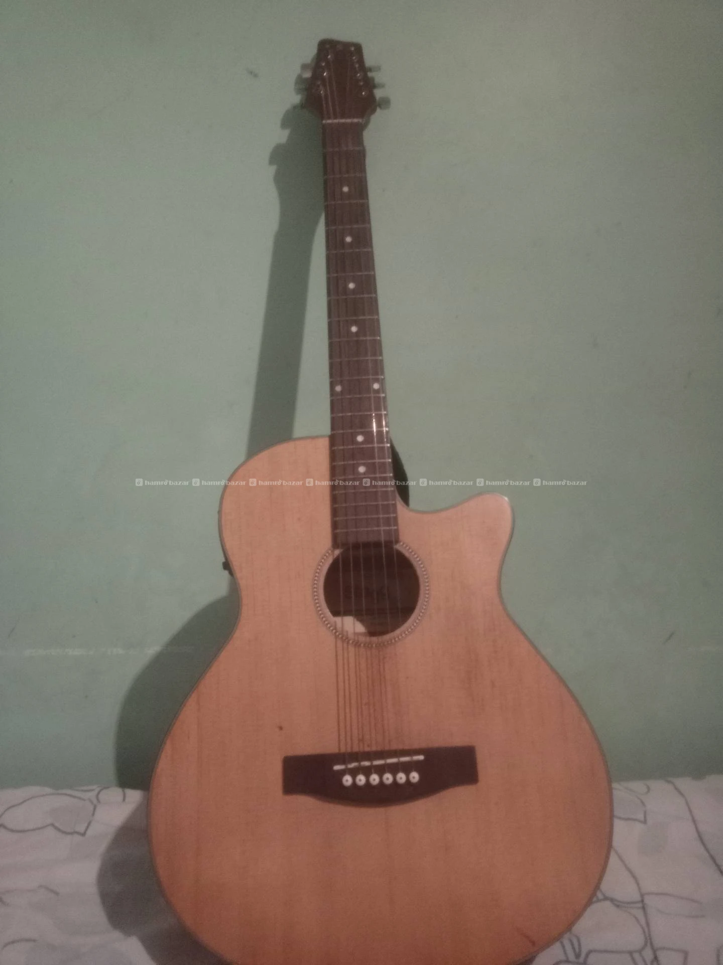 semi acousticstagg sa25 ace spruce 🎸 with bag 3