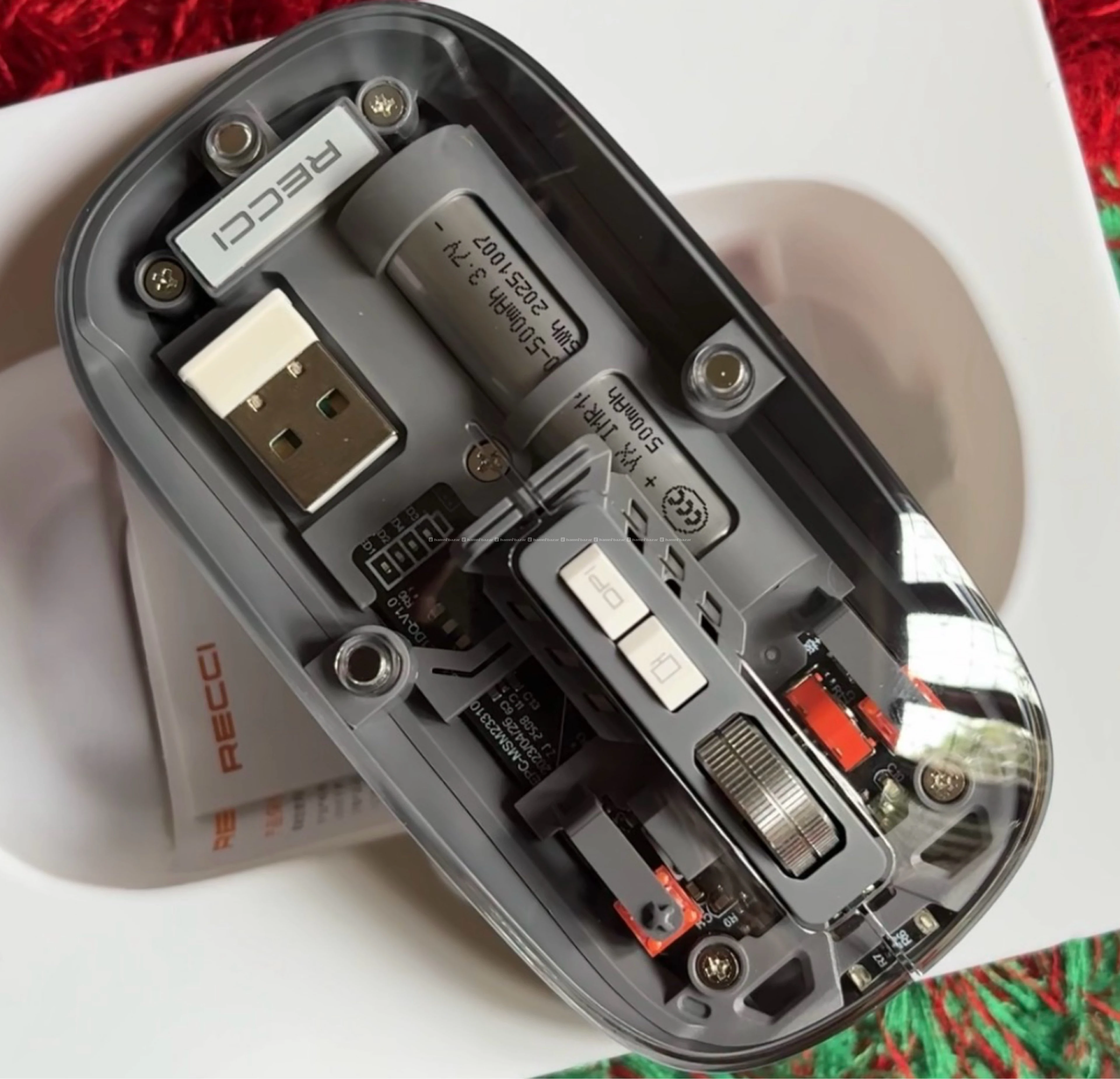 RECCI RCS-M01 Space Capsule Wireless Mouse 3