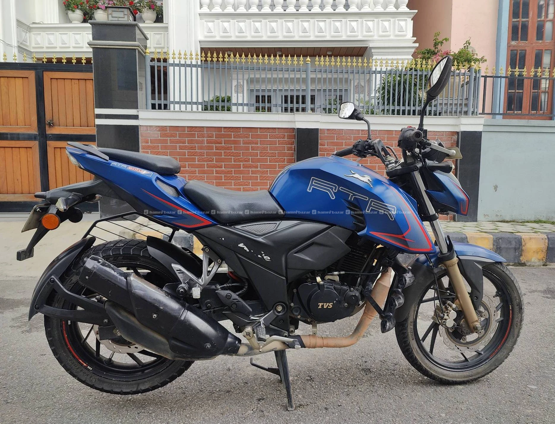 138 Lot TVS 200 4v Fi / ABS Bike Sell Ma Xa 3