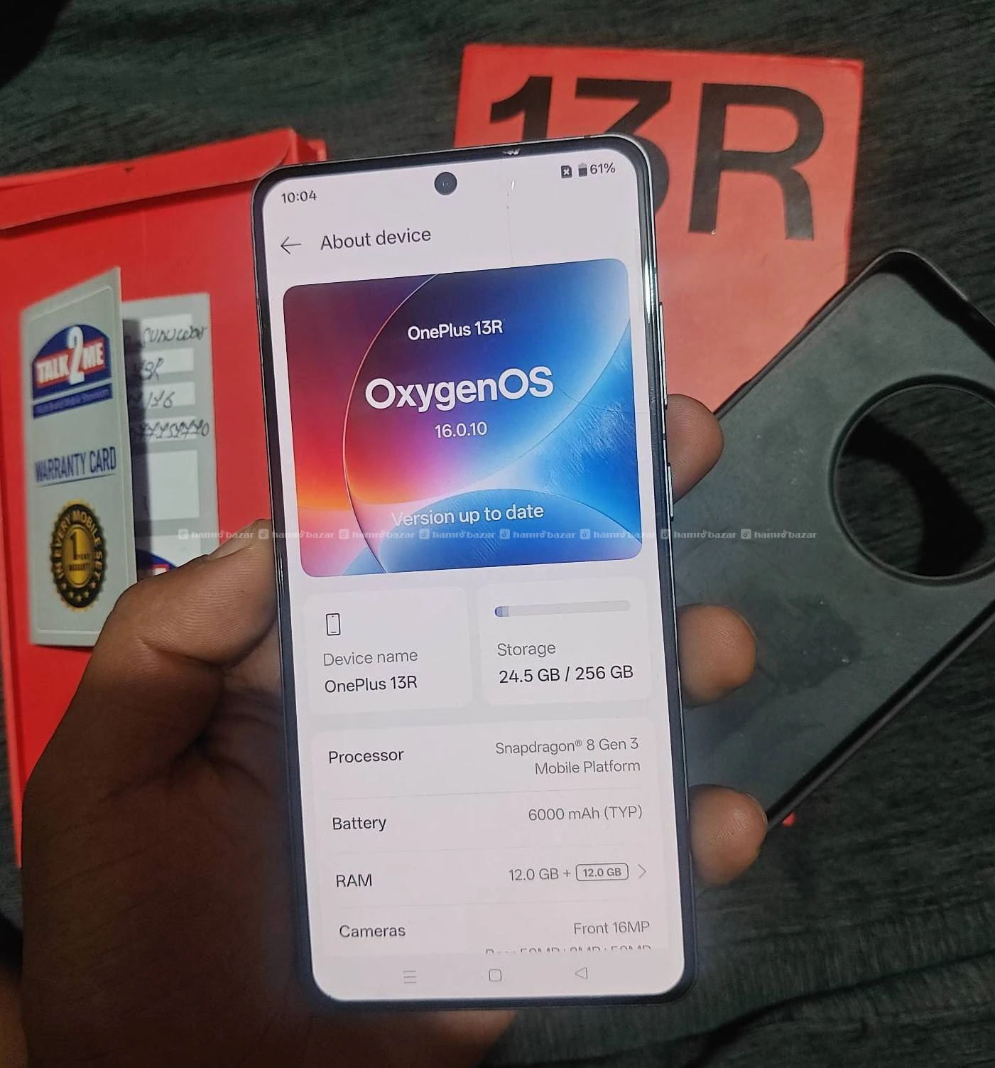 One plus 13r 12/256gb 6 months used 2