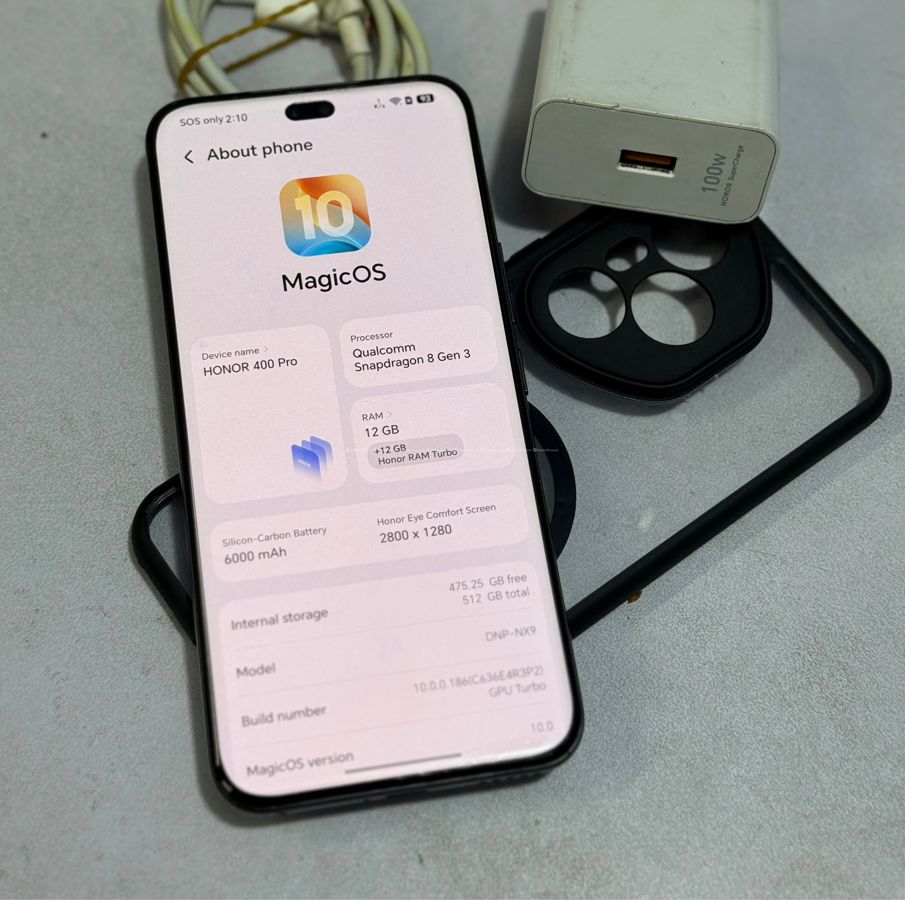 Honor 400 Pro (12-512) MDMS registered 2