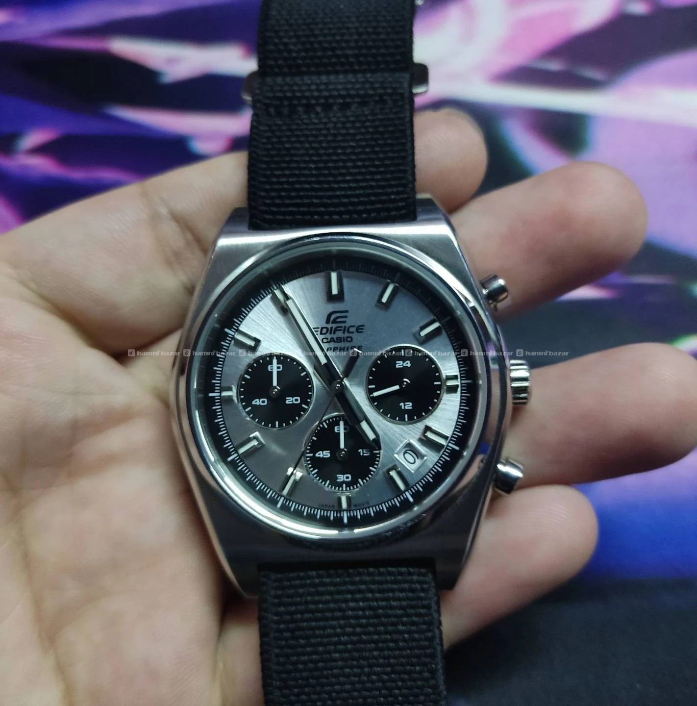 Casio Edifice Chronograph Panda Watch