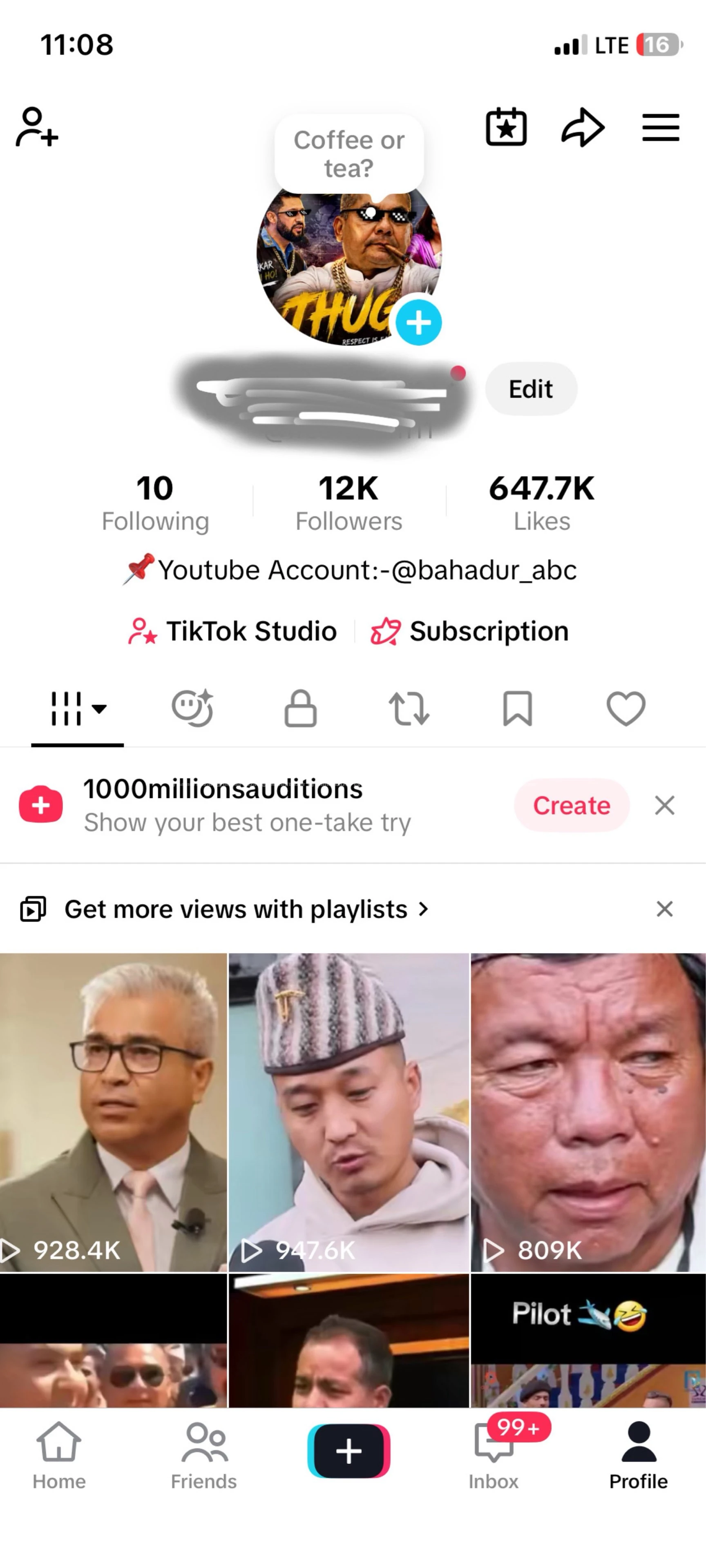Monetize🤑 Tik Tok Account For Sell 2