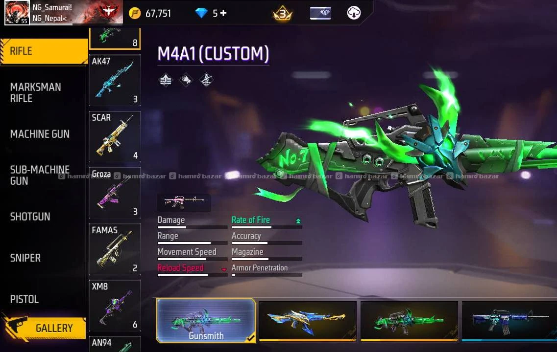 Free fire Indonesian server I'd sell 4