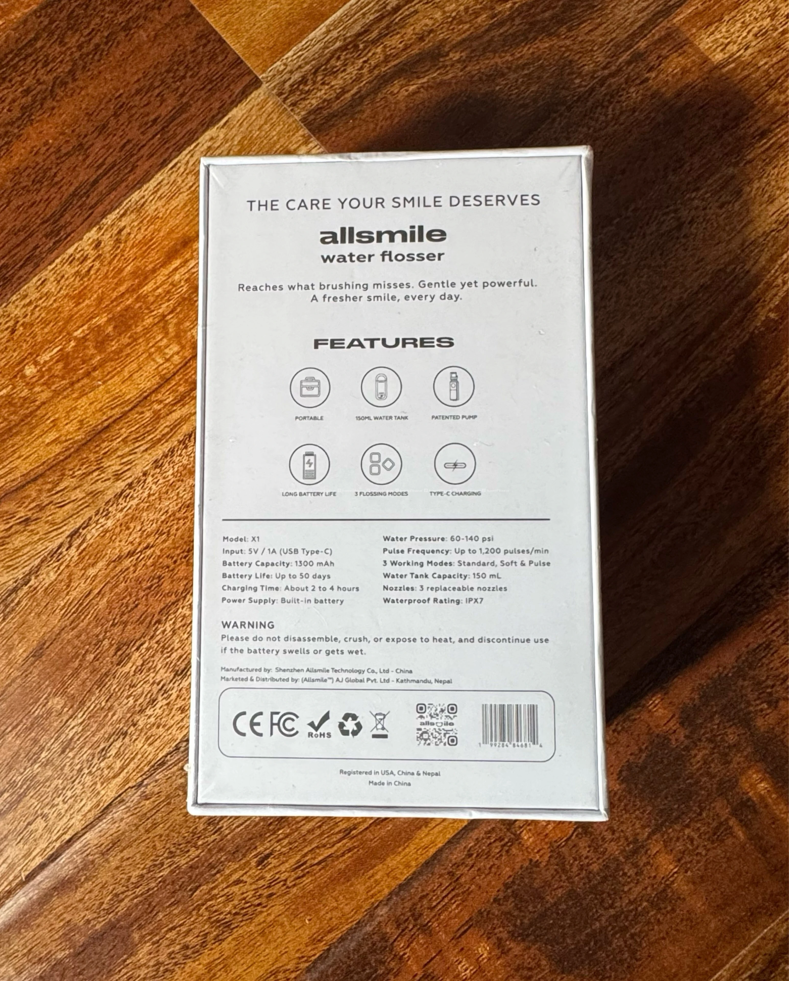 Brand new Allsmile X1, factory sealed & never open 4
