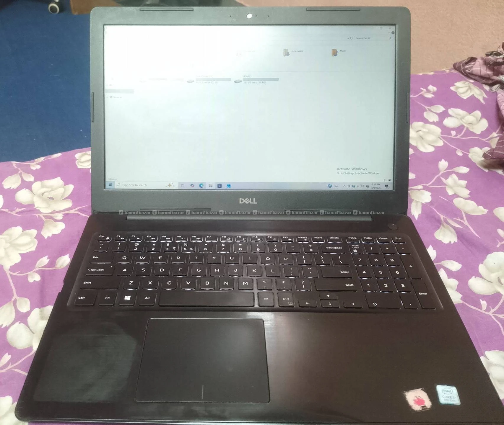 Dell i7 8th gen laptop urgent on sale 6