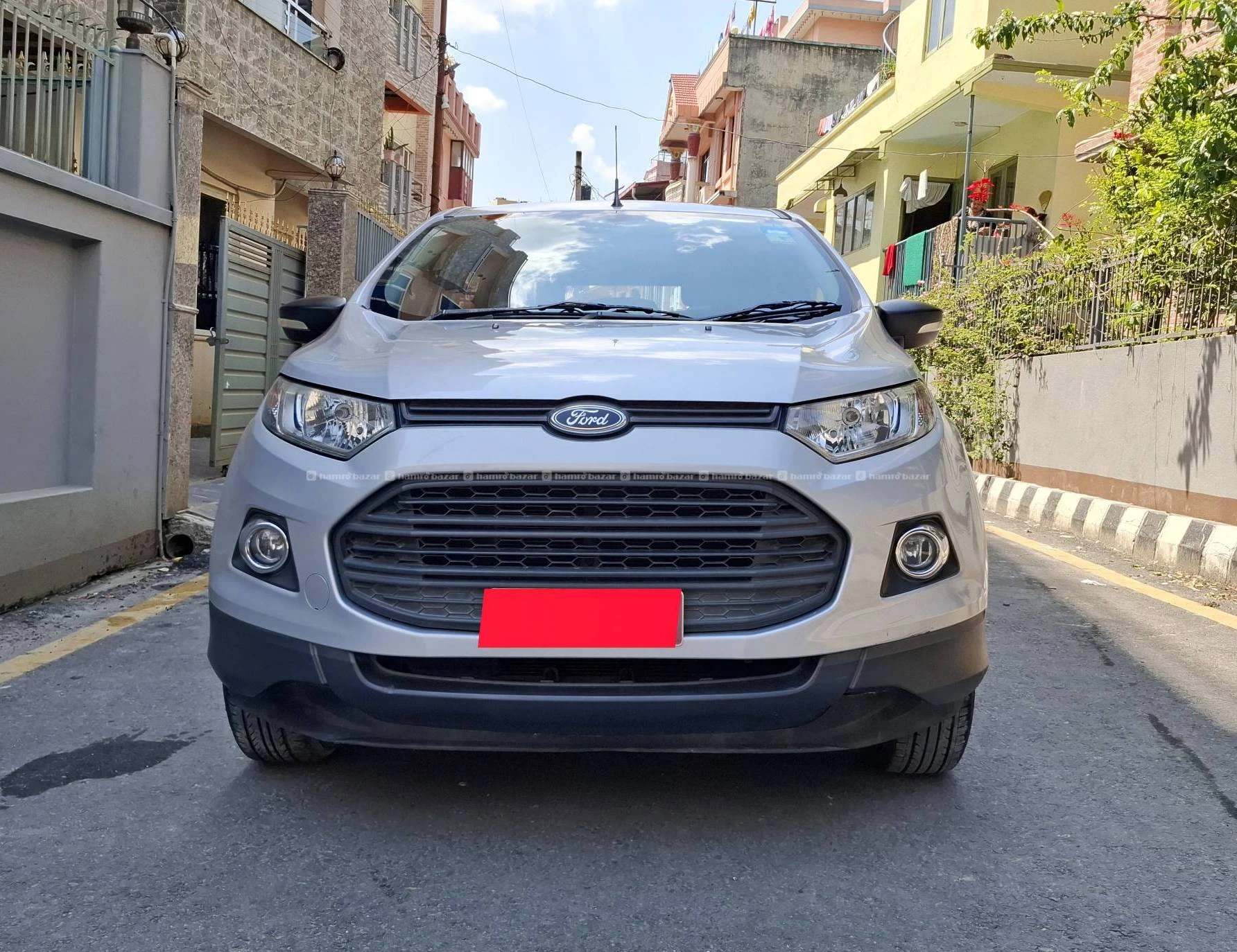 Ecosports Ambient 2017 model,46000 Geniune run 3