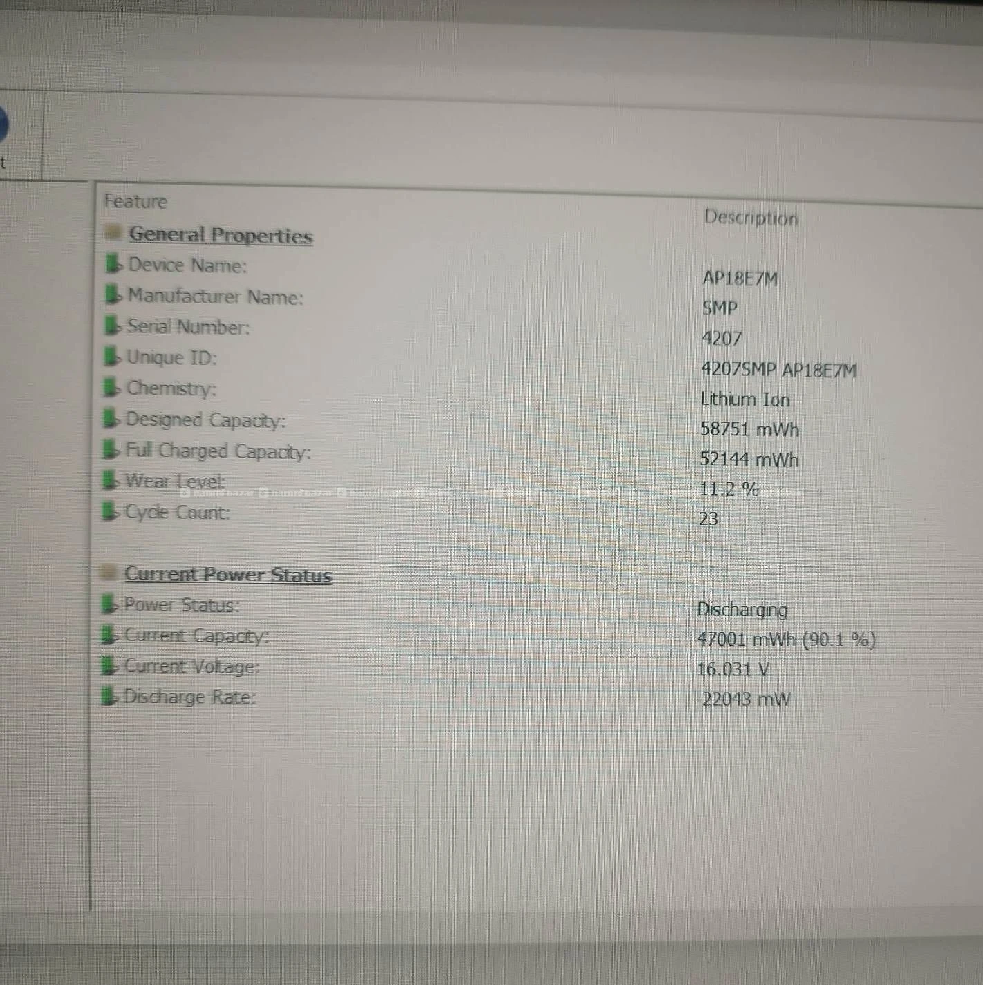 Gaming laptop i5-11th/8gb/256GBssd/1tb hdd/gtx1650 4