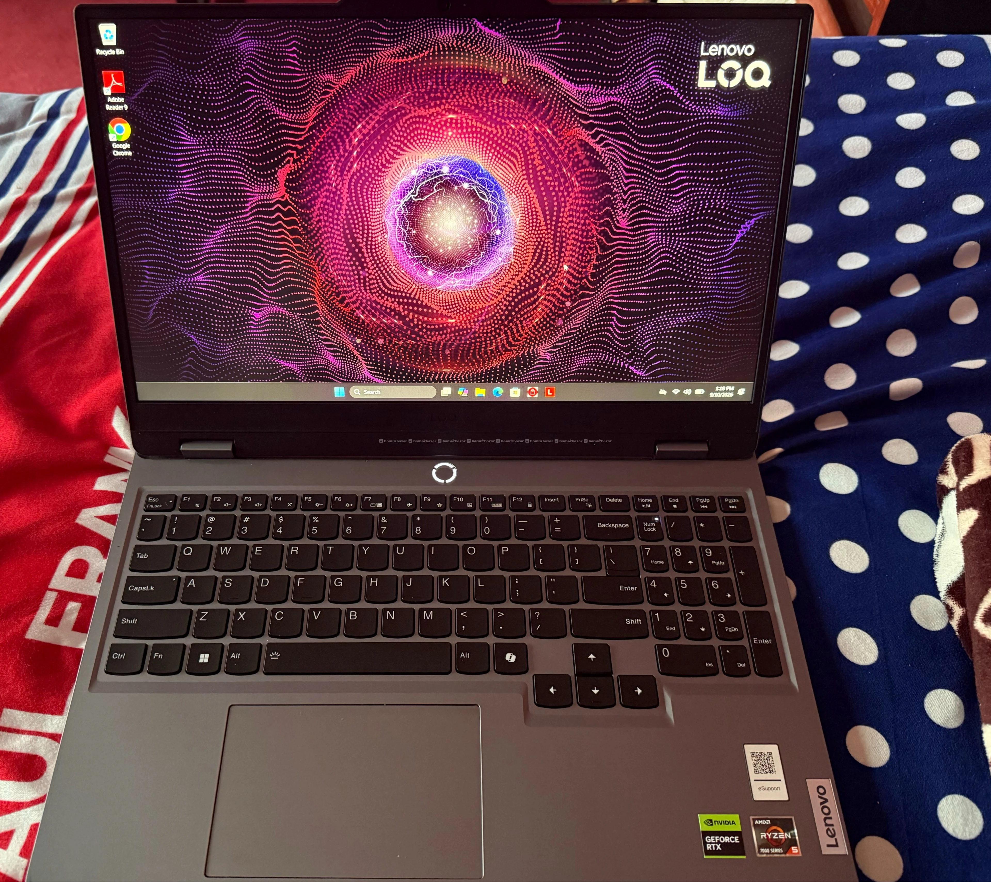 Gaming laptop (Lenovo Loq with warranty left) 2