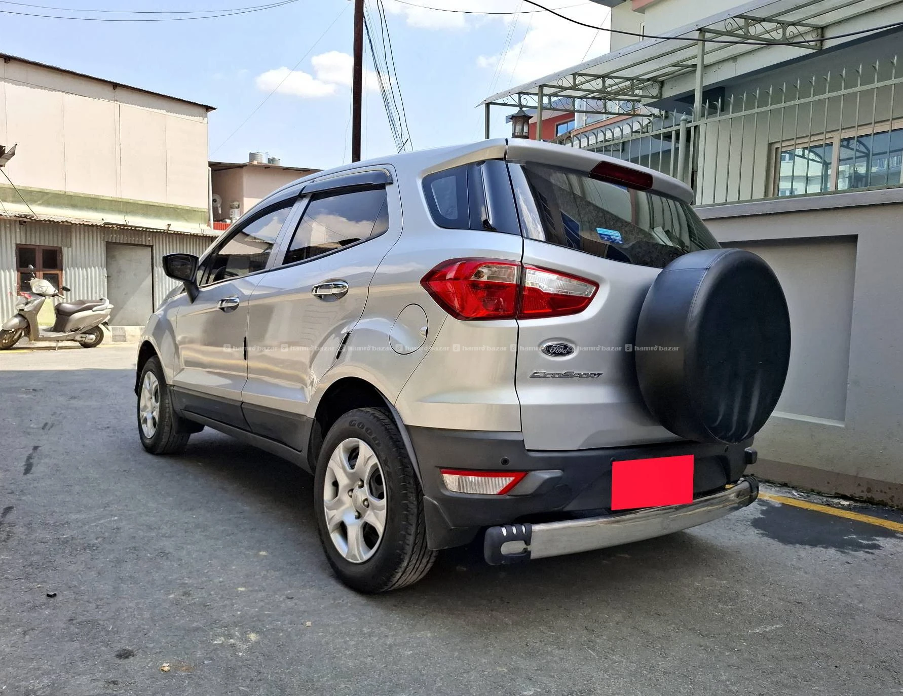 Ecosports Ambient 2017 model,46000 Geniune run 5
