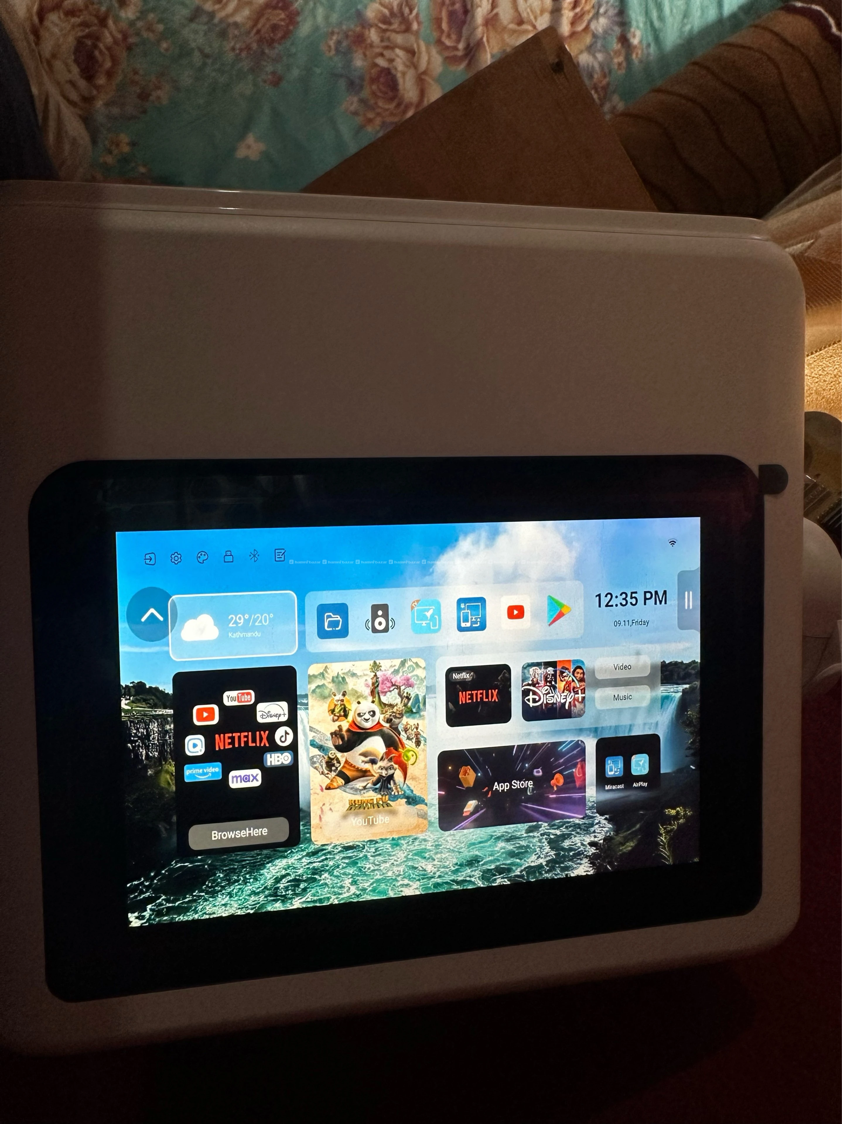 Smart touch screen projector 5
