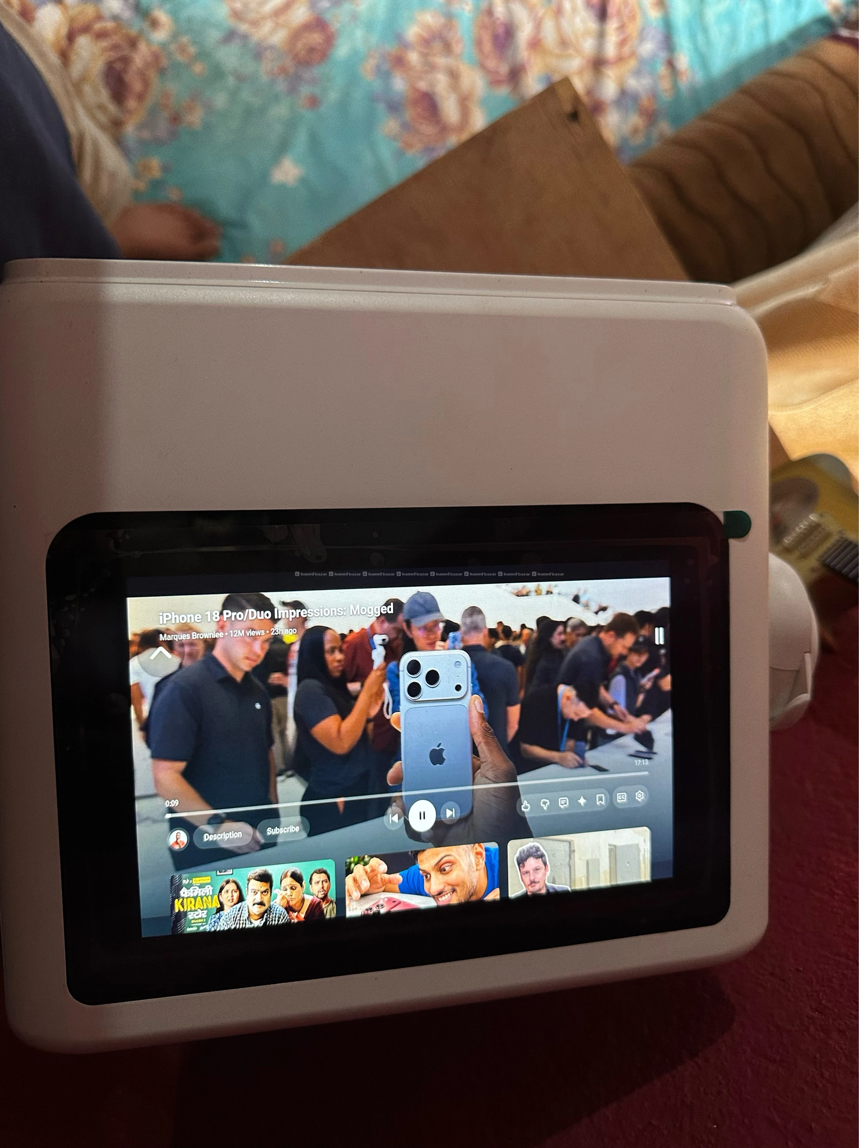 Smart touch screen projector 4