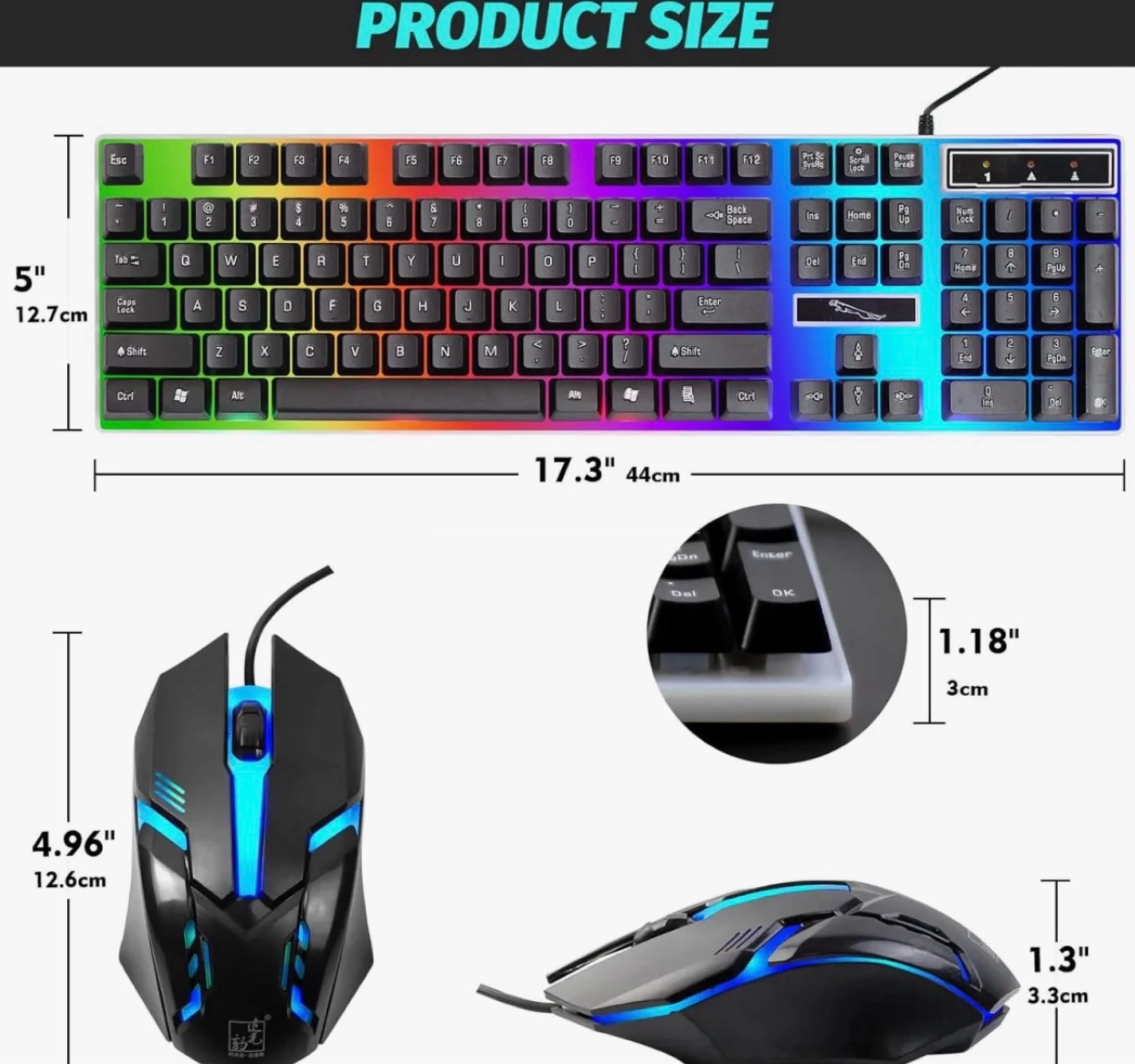 Gaming Mouse and Keyboard 2