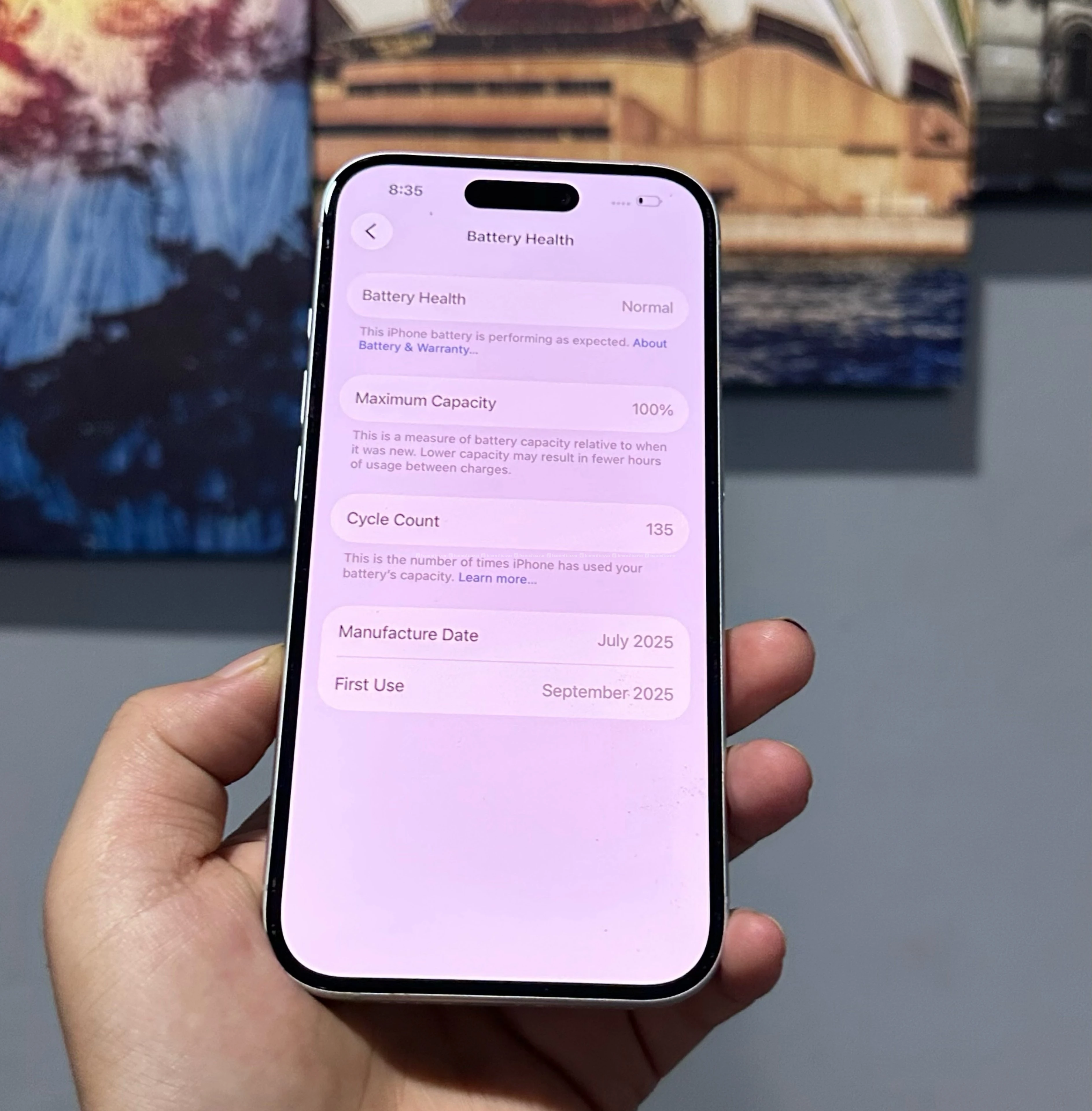 I phone 16 128gb(100🔋) 3