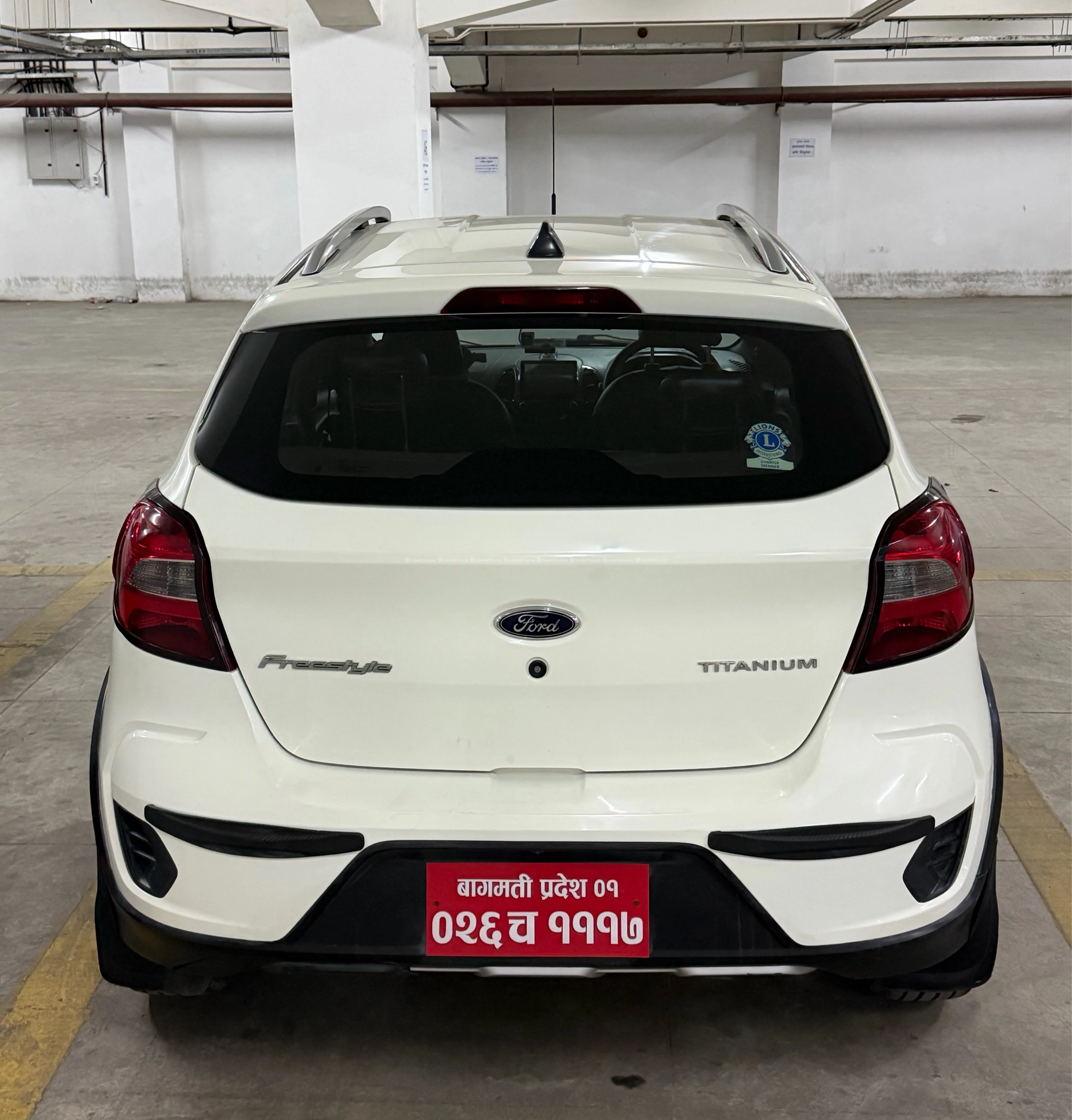 Ford Freestyle 2021 white 3