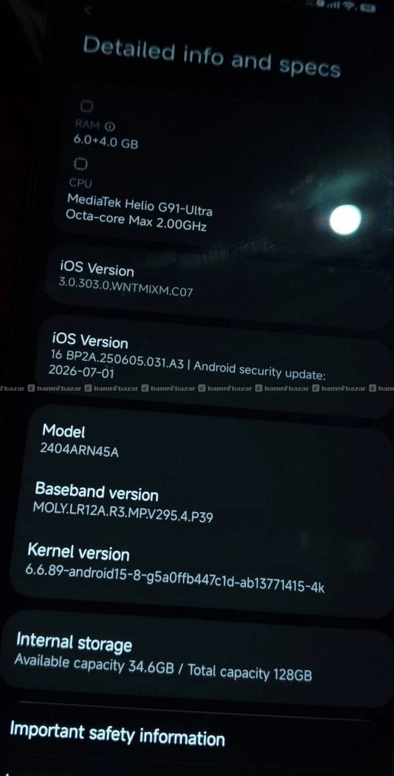Redmi 13 on sell. Non opened non repaired 3