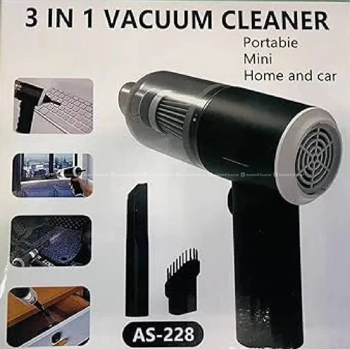 3-in-1 Portable Mini Vacuum Cleaner 2