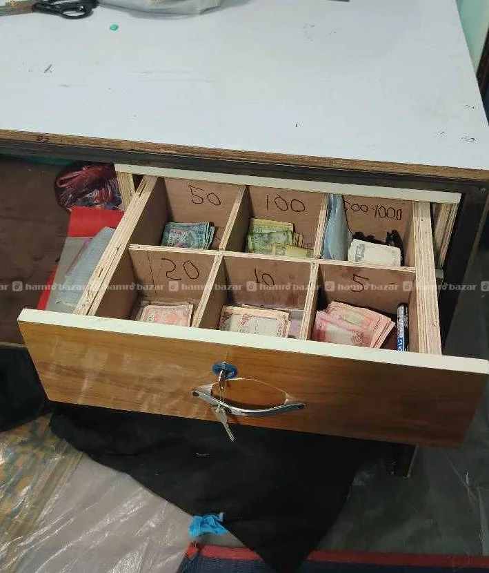 Tailor ko lagi cuting table  fully metal working 5