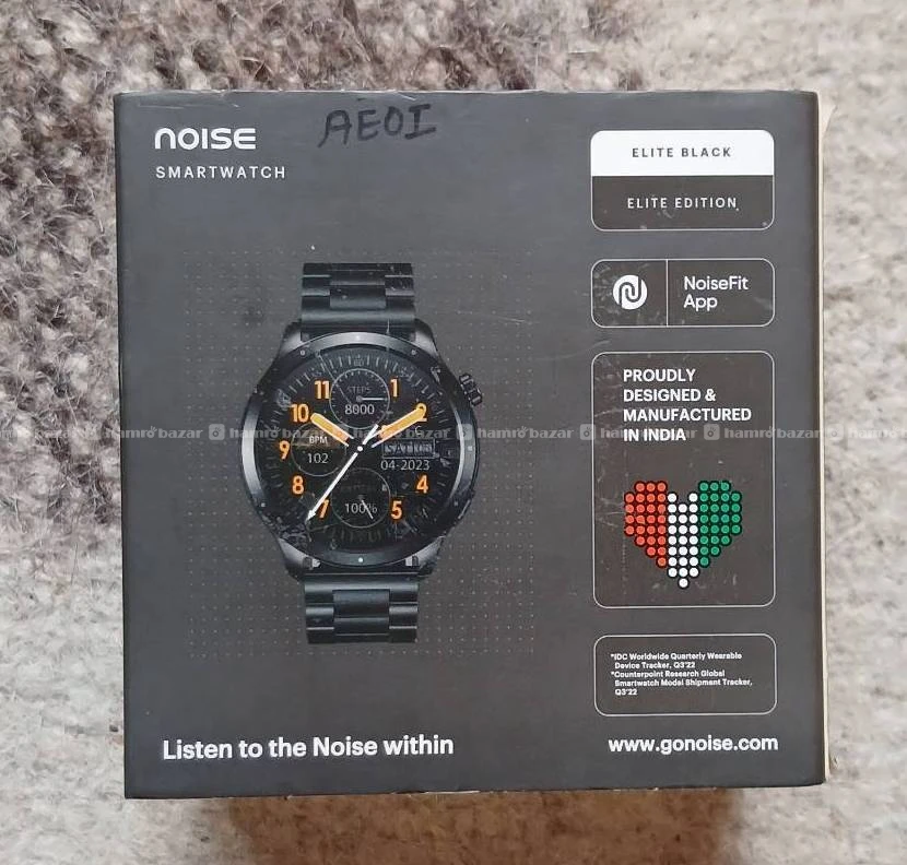 Smatch Watch NoiseFit Mettle (Elite Edition] 3