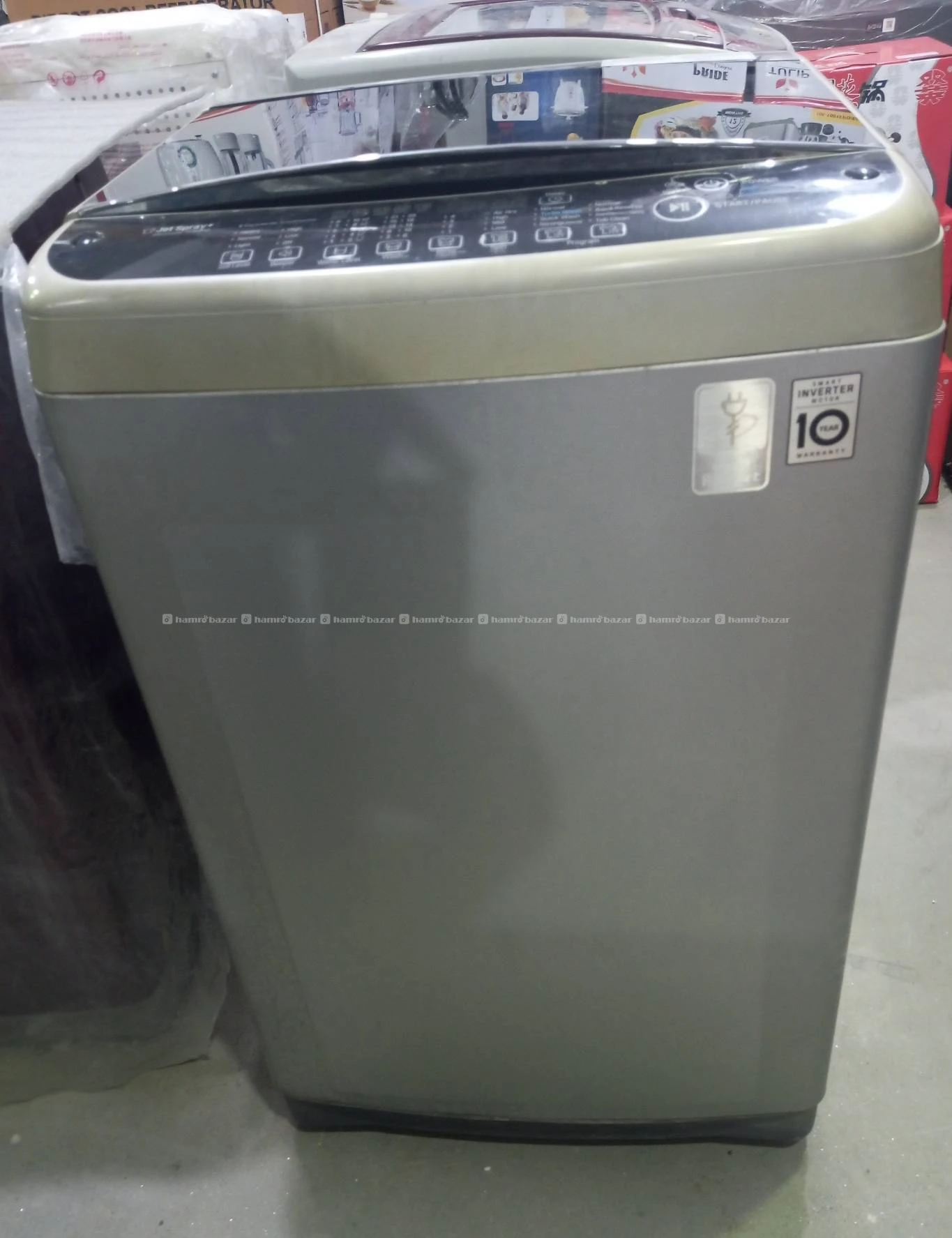 Lg8 kg top loaded washing machine for sell 2