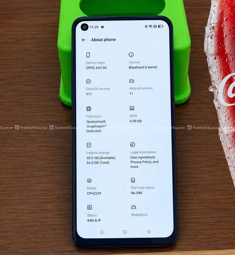 Oppo a54 5g 4/64gb 4