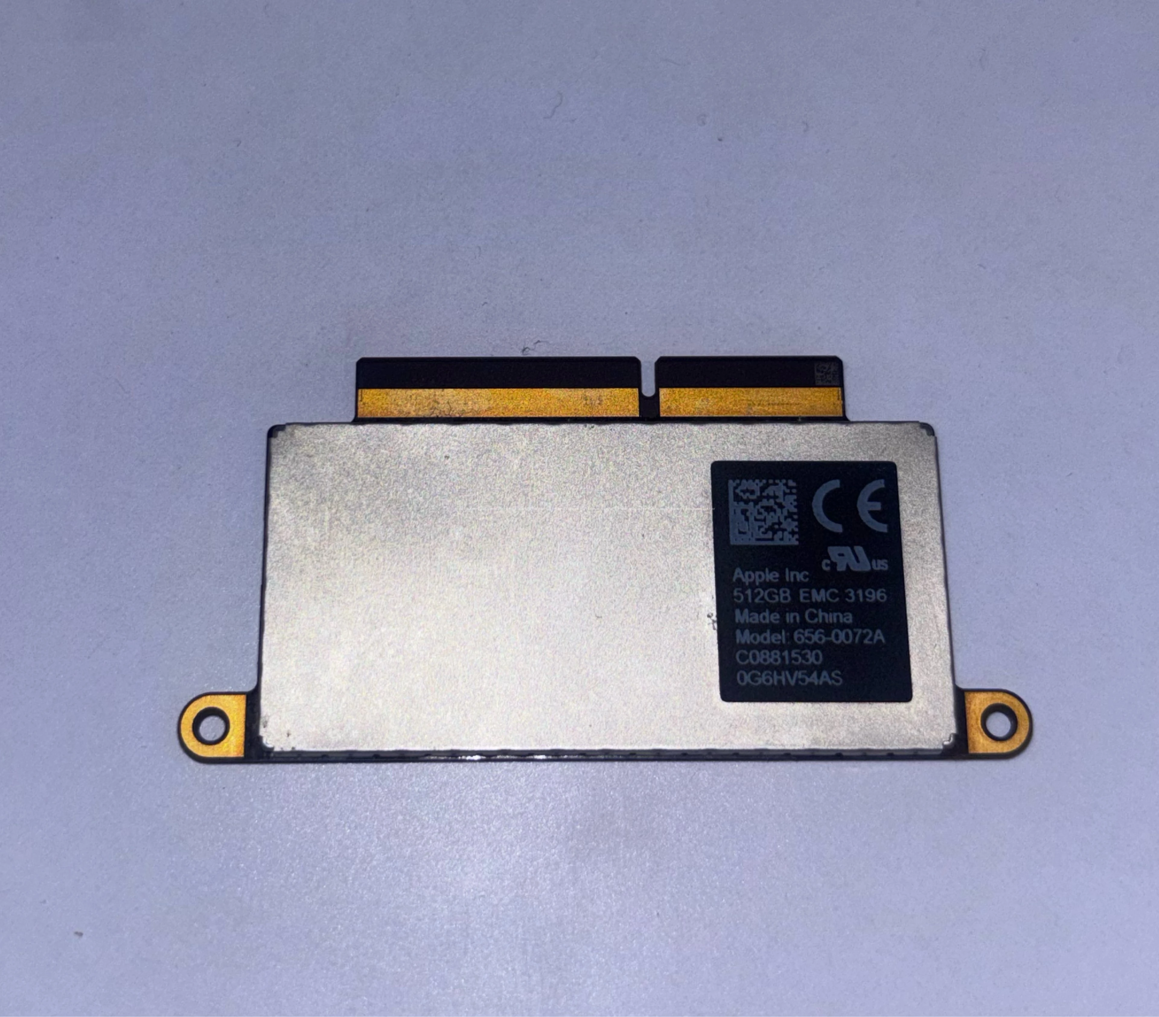 Original SSD for Macbooo Pro 13.3” A1708 512GB