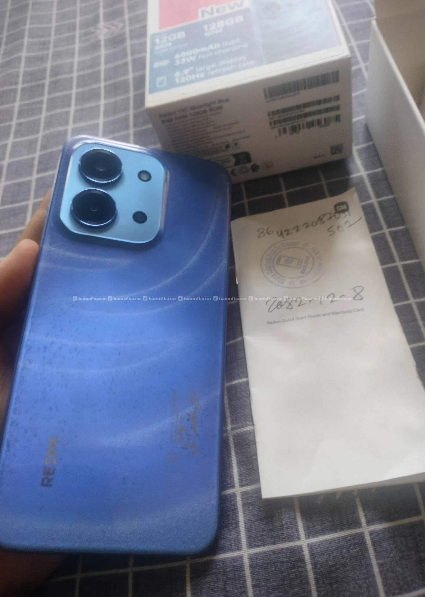Redmi 15c 6/128 7 months warranty left 2