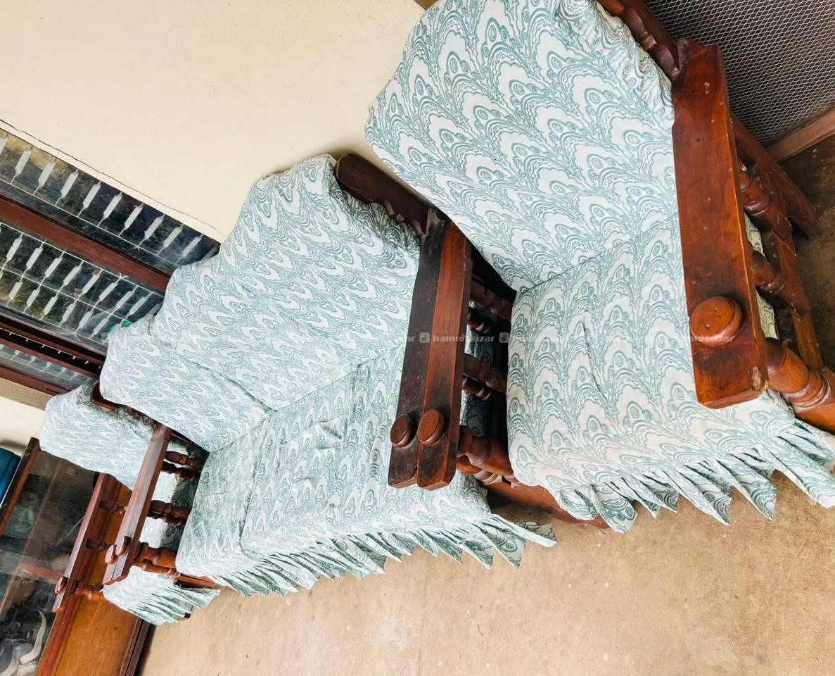 Premium wooden sofa for sale at only Rs 5000 3