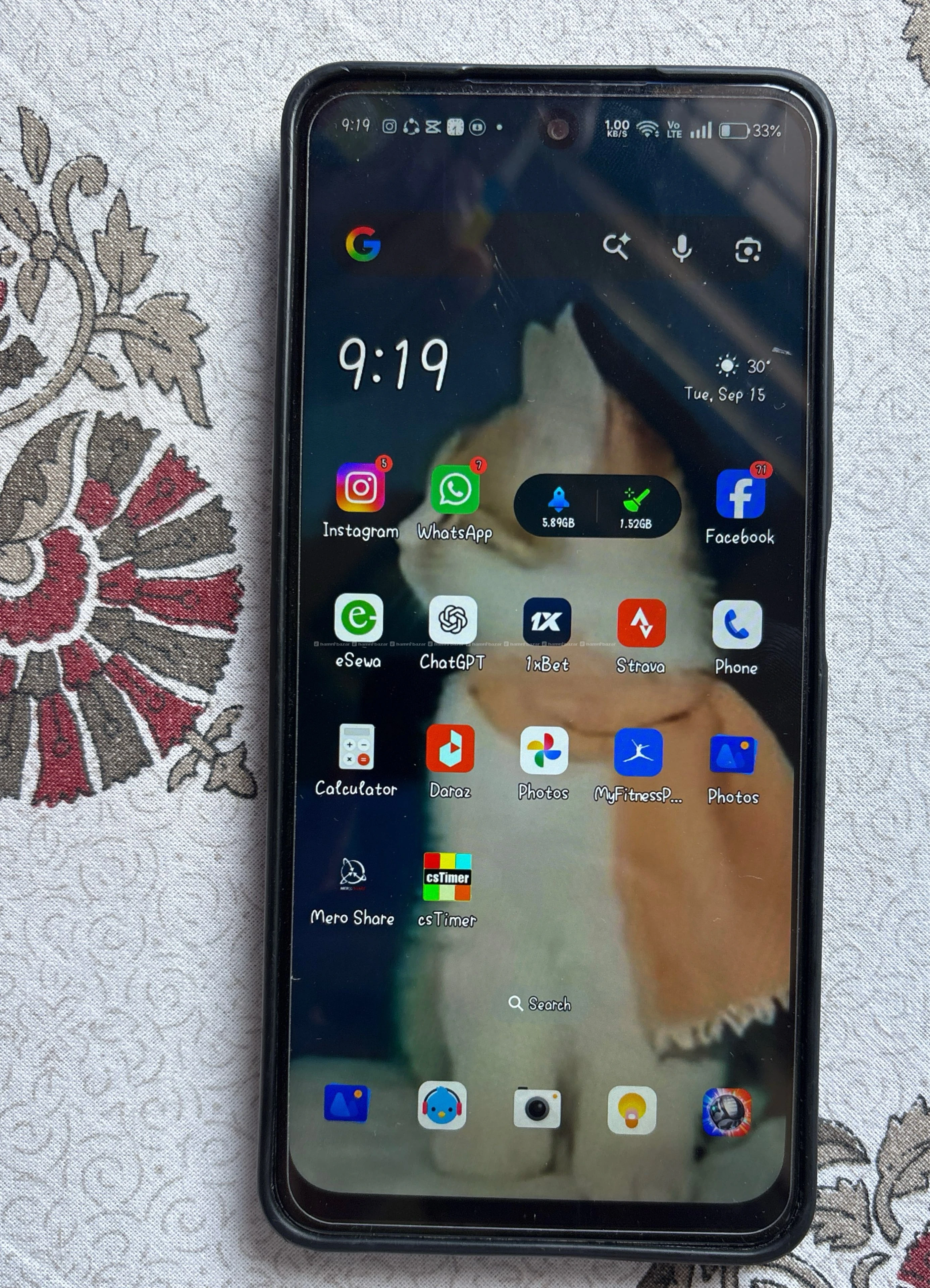 Display changed one time.
8 Gb ram 128gm storage 2