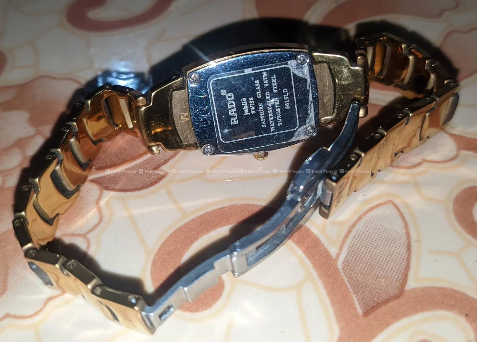 Gold Toned Rado Watch 3
