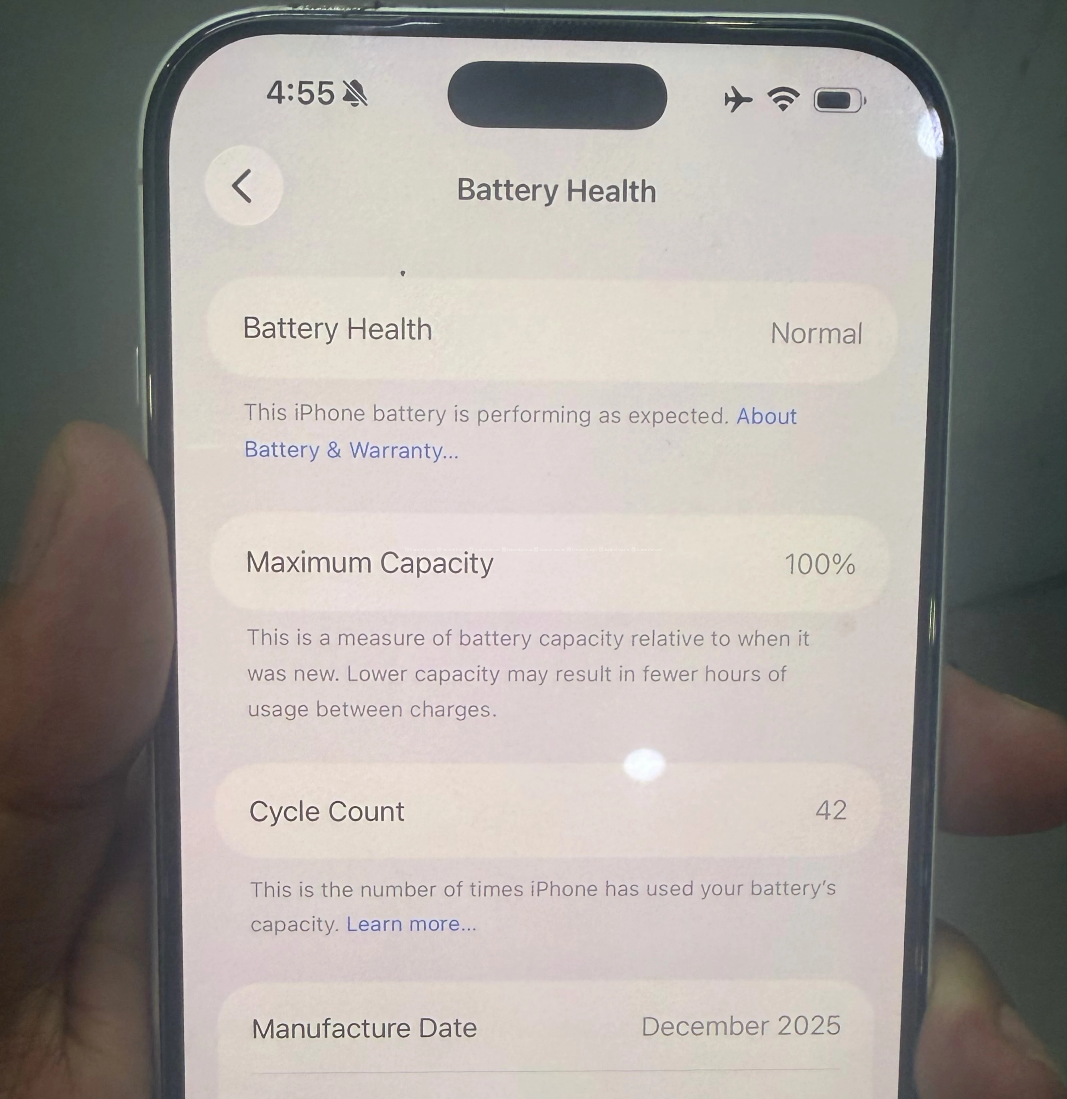 Iphone 17 pro max silver 2