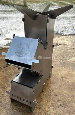 Collapsible Rocket Stove with Turbo Fan 6