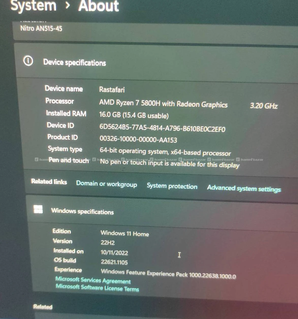 AcerNitro5144HzGamingLaptopAMDRyzen7RTX305016GB512 3