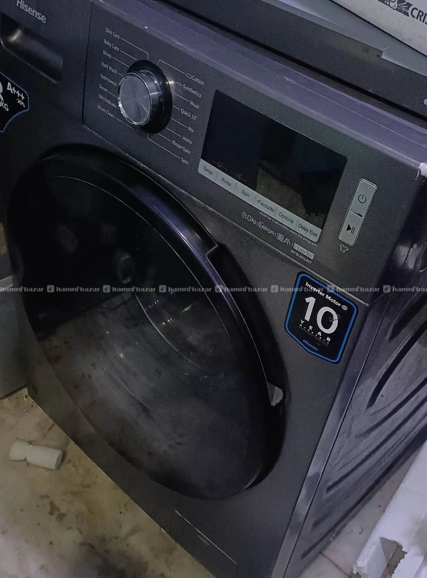 Hisense inverter technology
8 kg washing machine 2