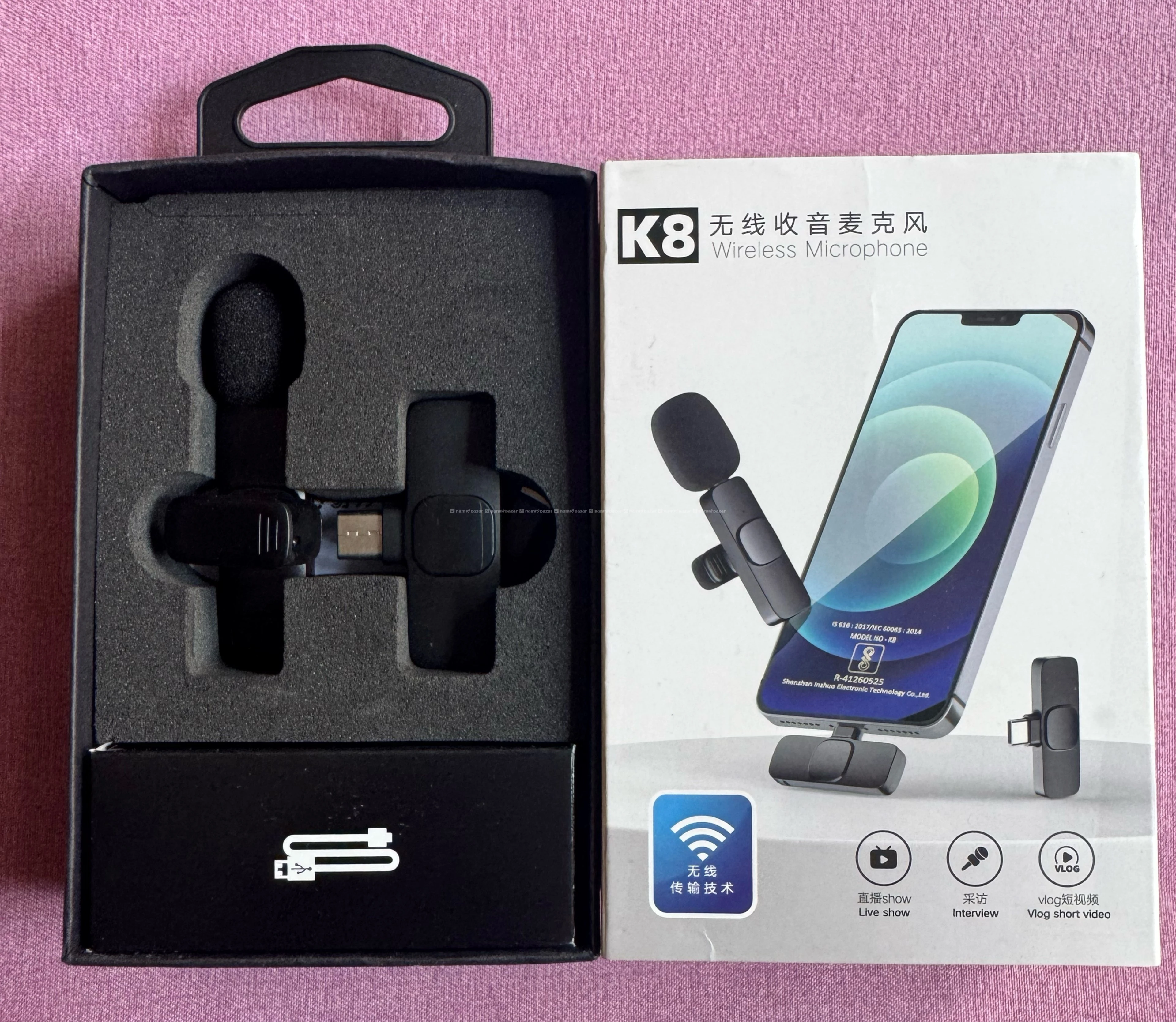 K8-Wireless Microphone