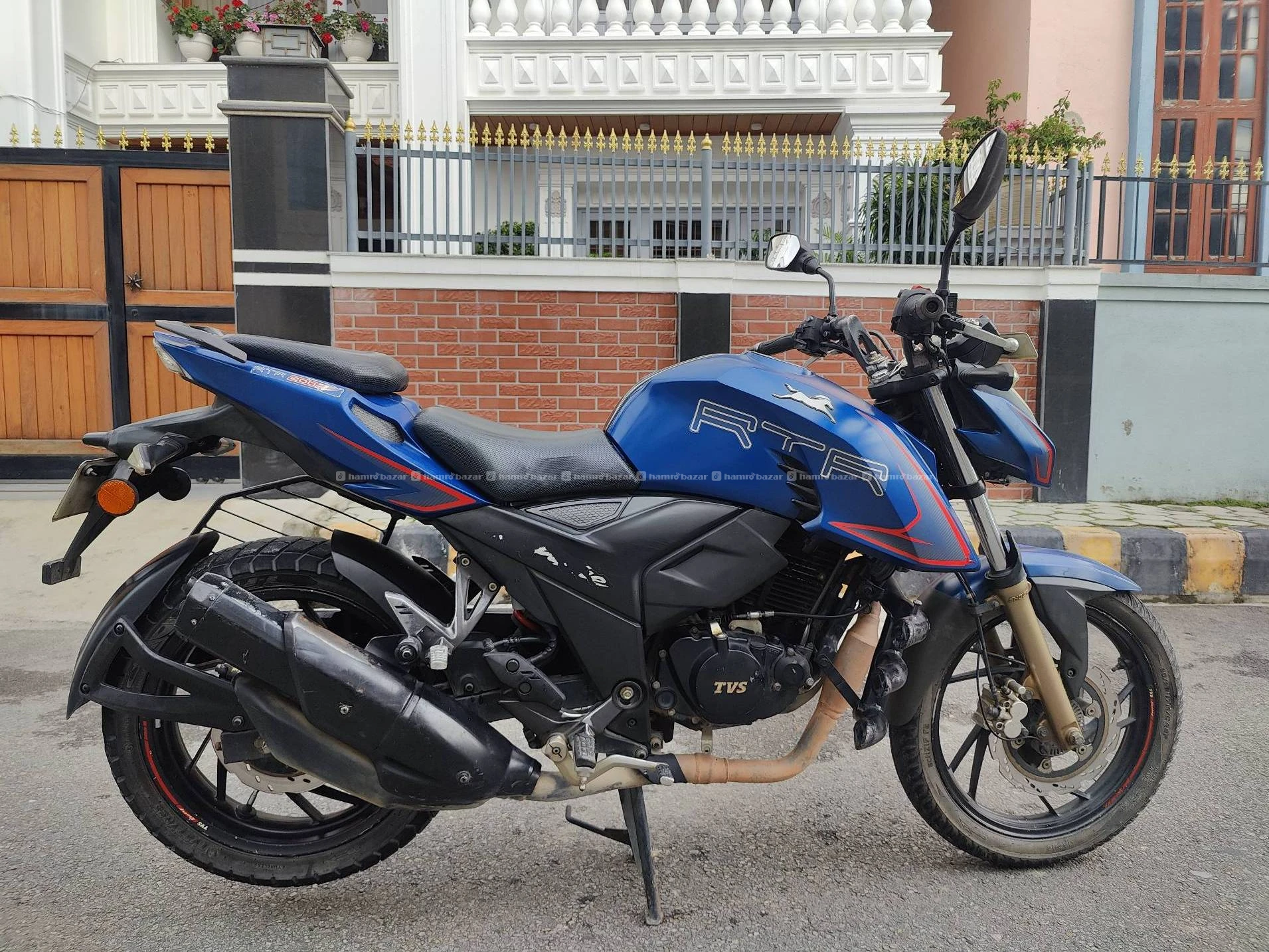 138 Lot TVS 200 4V Fi / ABS bike Sell Ma Xa 4